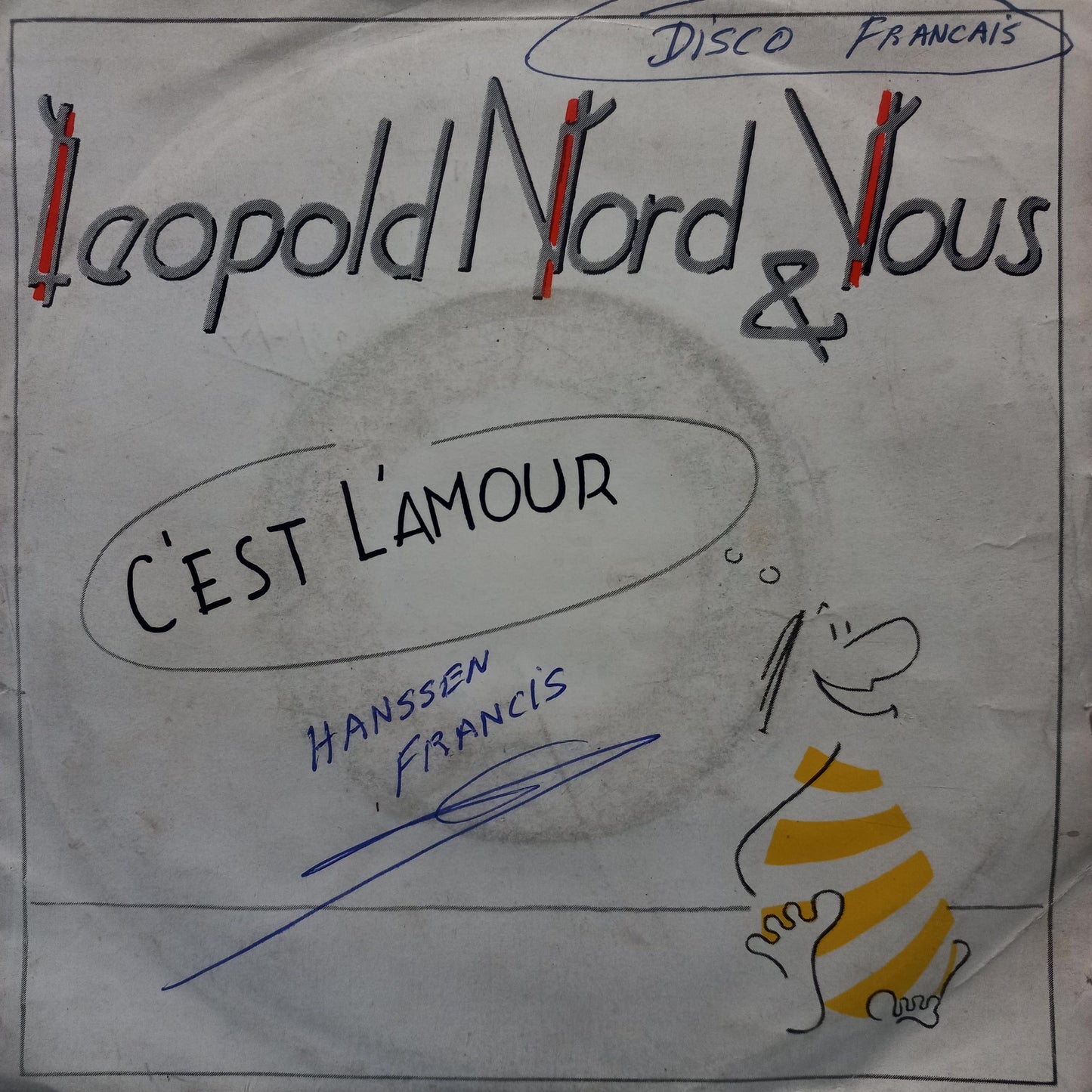 Leopold Nord et Vous Cest L Amour Simple 7" 2da. Mano Usado Muy Bien + hacia arriba