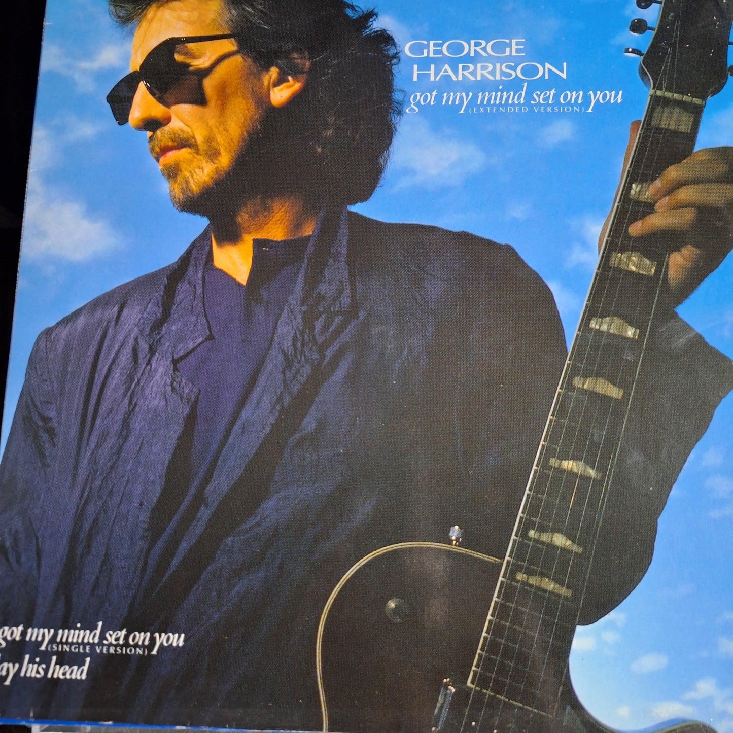 George Harrison Got my mind set on you Maxi 2da. Mano Usado VG+