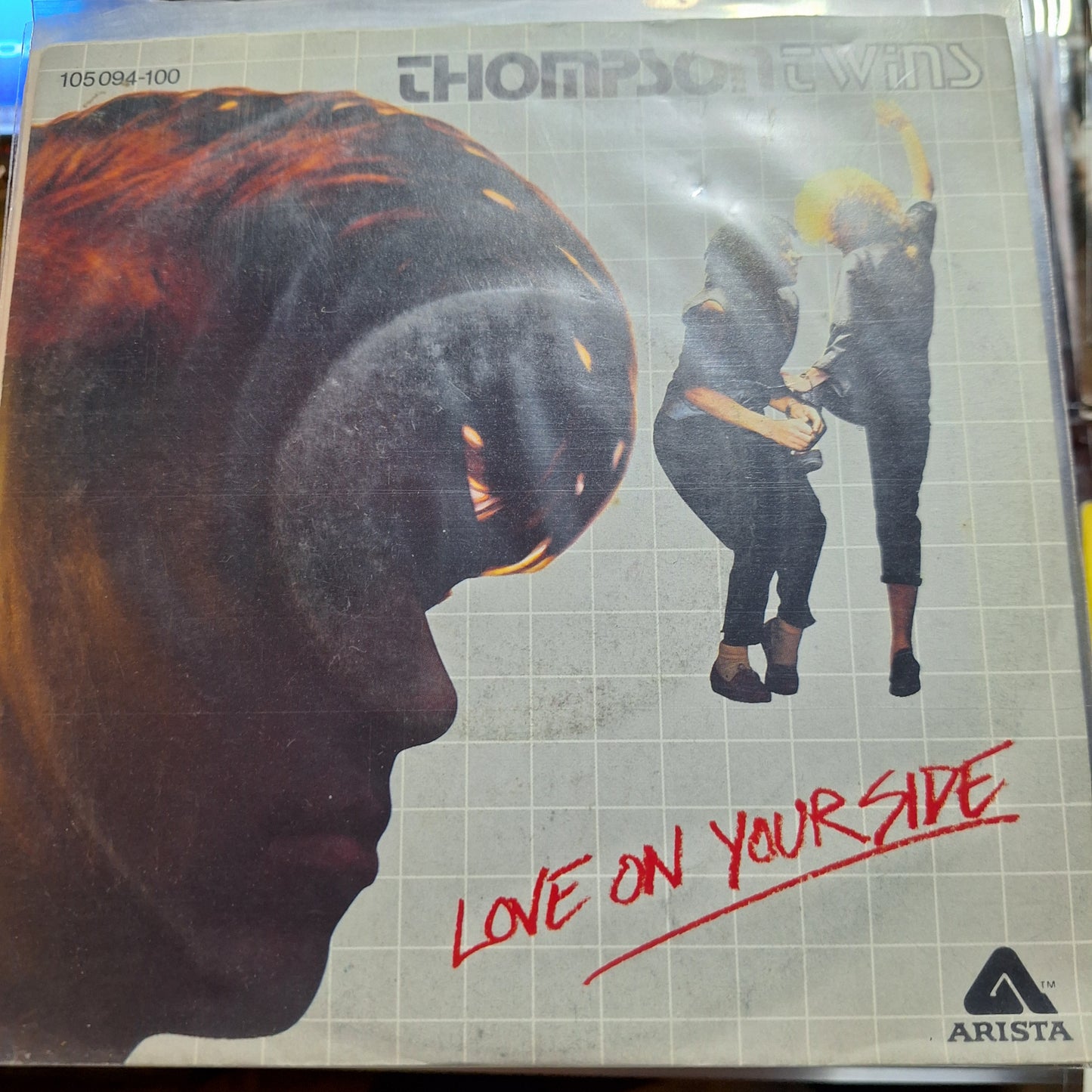 Thompson Twins Love on your Side Simple 7" de Epoca VG+