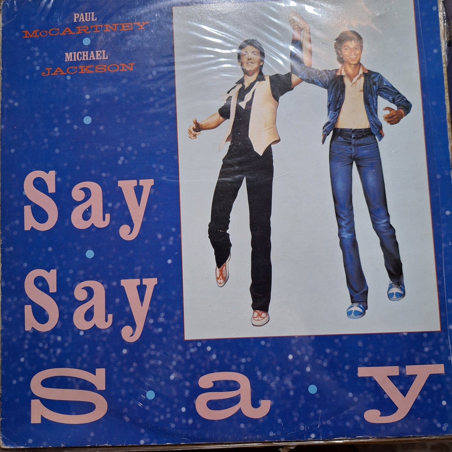 Paul Mc Cartney Michael Jackson Say Say Say Maxi 2da. Mano Usado en Excelente Estado (Copia)
