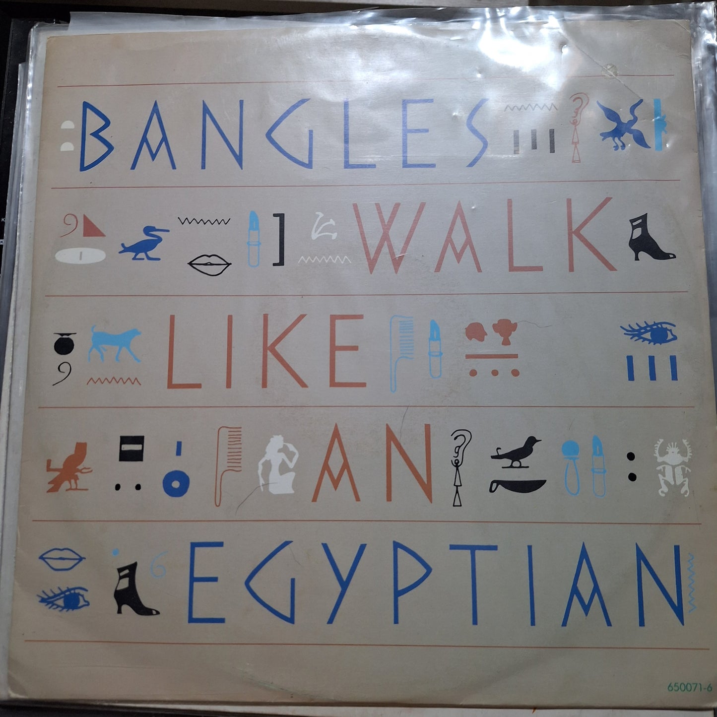 Bangles Walk Like an Egyptian Maxi 2da. Mano Usado en Excelente Estado