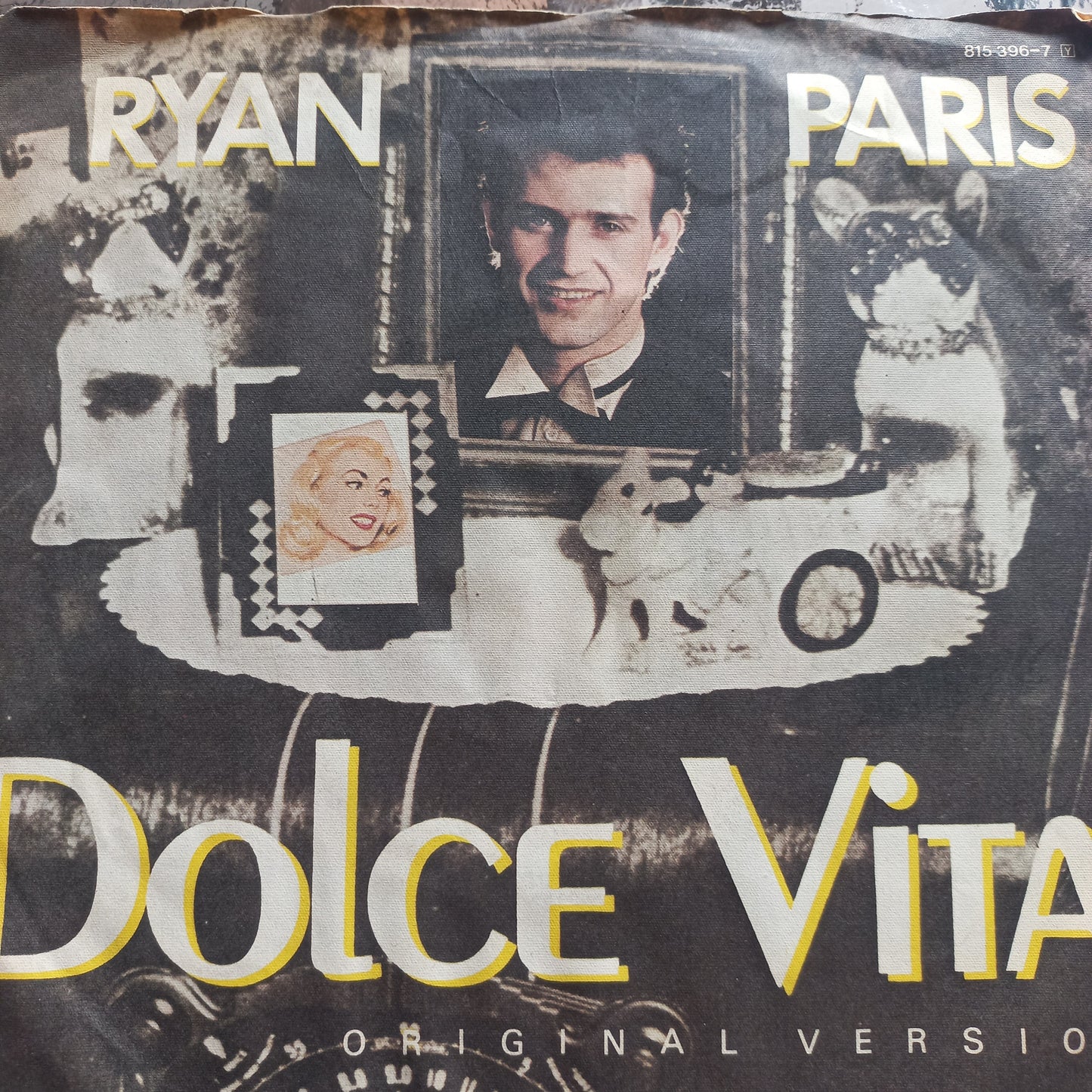 Ryan Paris Dolce Vita Simple 7" 2da. Mano Usado Muy Bien + VG+