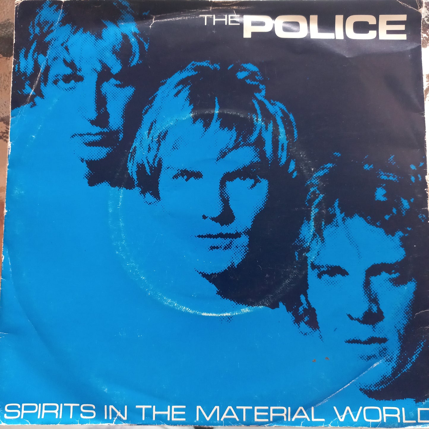 The Police Spirits In a Material World Simple 7" 2da. Mano Usado Muy Bien + VG+