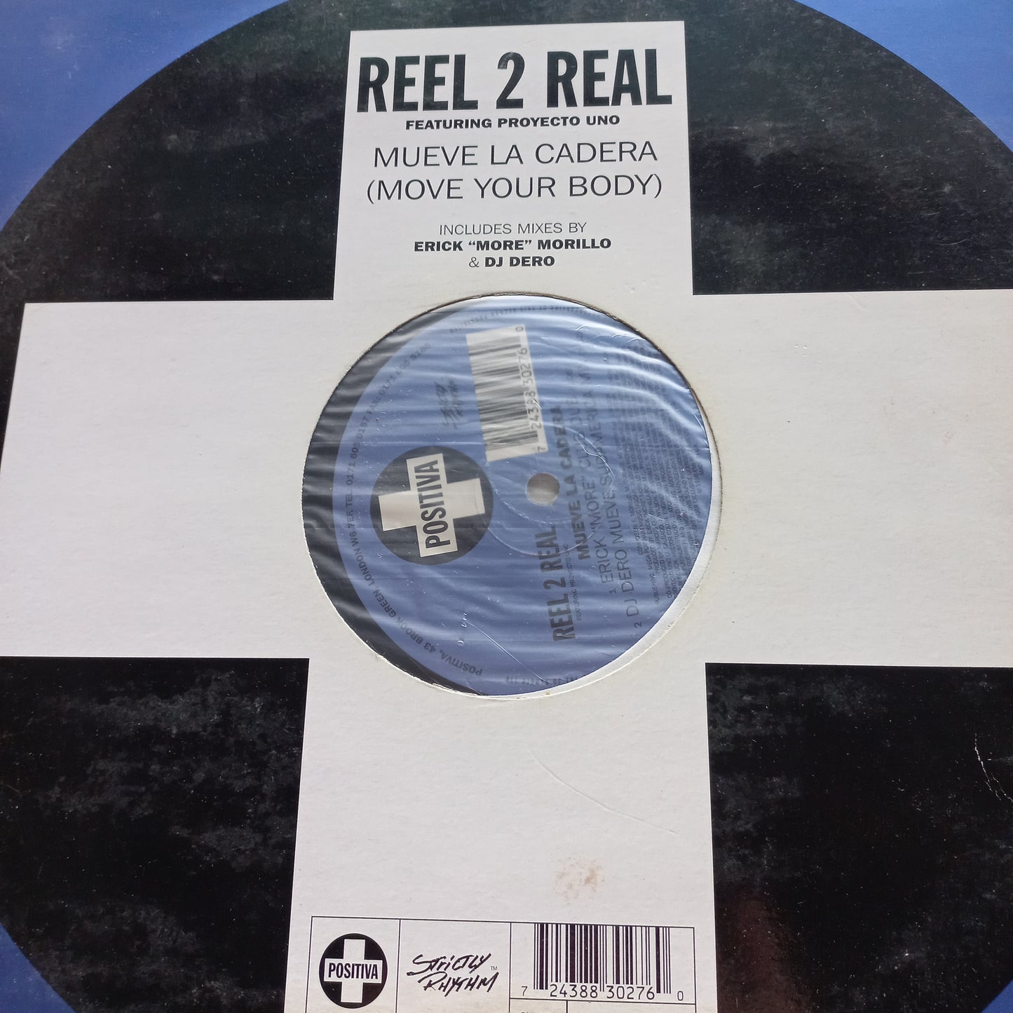 Reel 2 Real Feat Proyecto Uno Mueve la Cadera Maxi De Epoca VG+