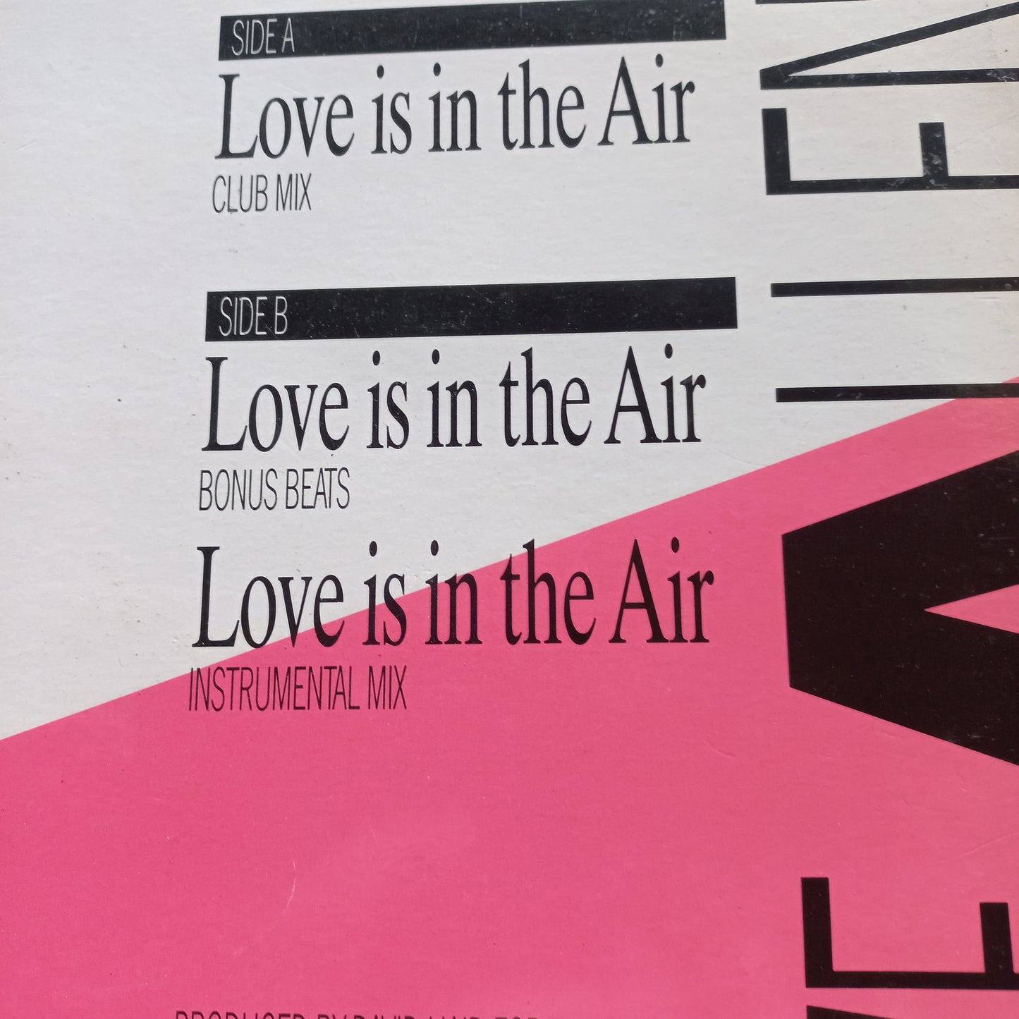 Steve Allen Love is in the Air Maxi De Epoca VG+