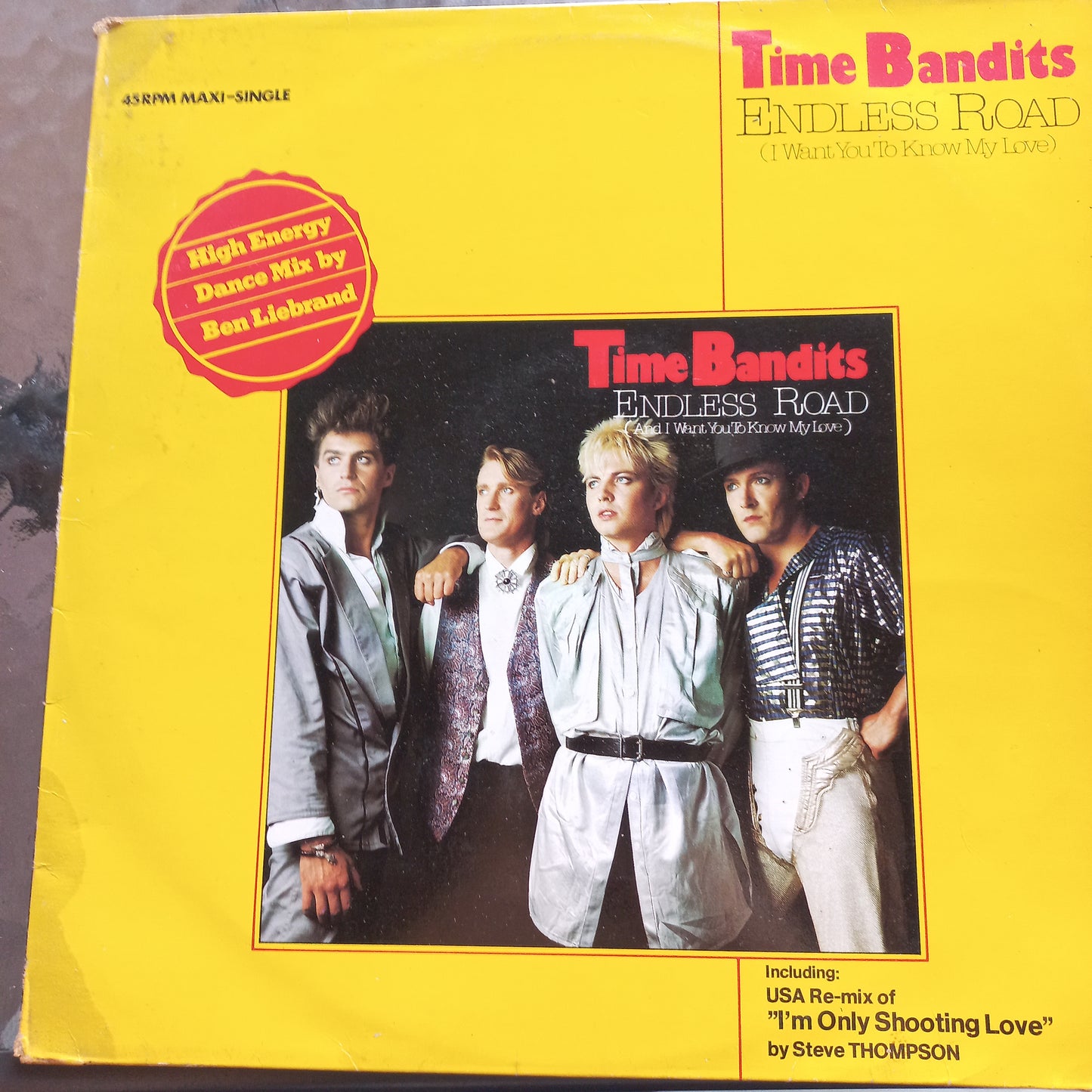 Time Bandits Endless Road Maxi De Epoca VG+