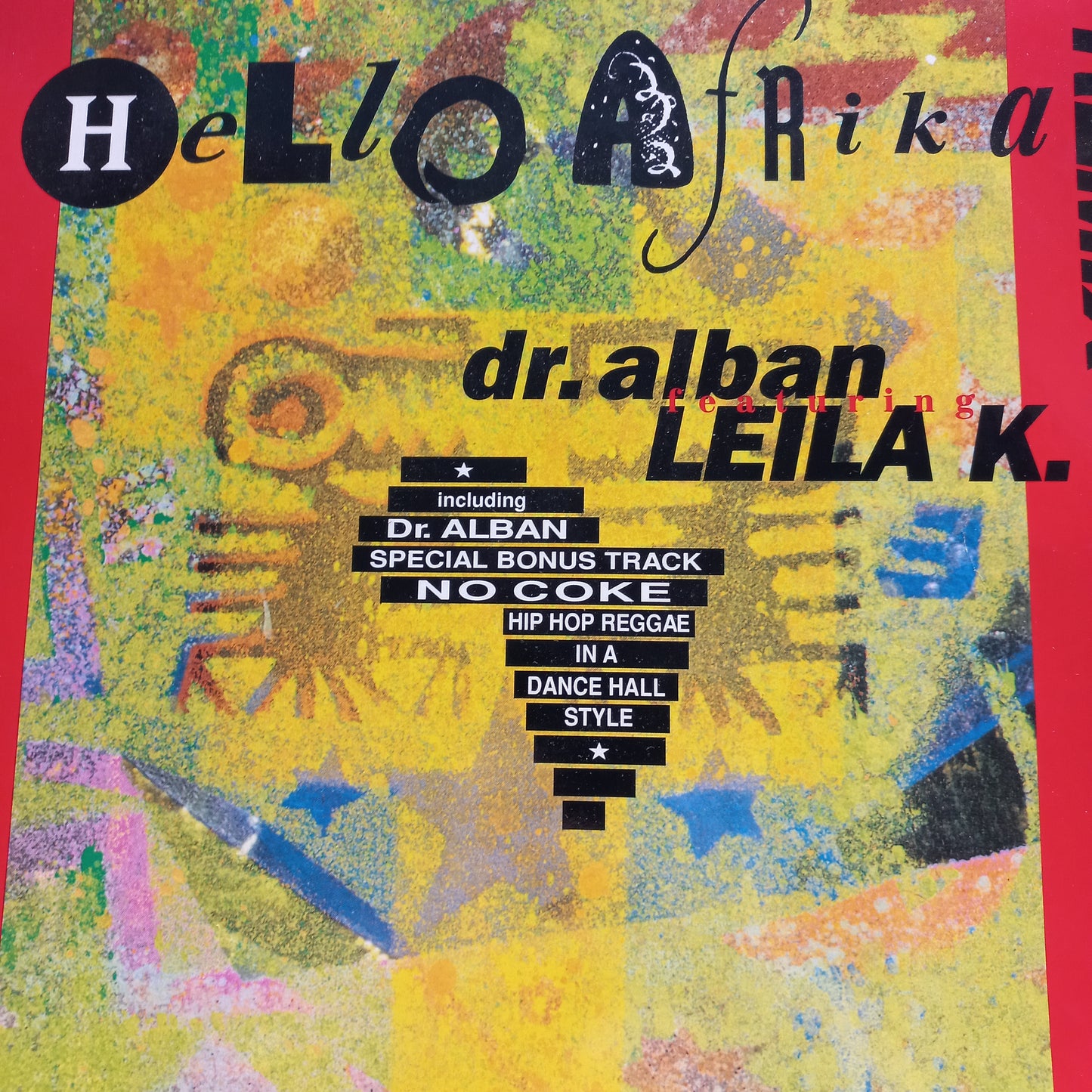 Dr. Alban Hello Africa Maxi De Epoca VG+