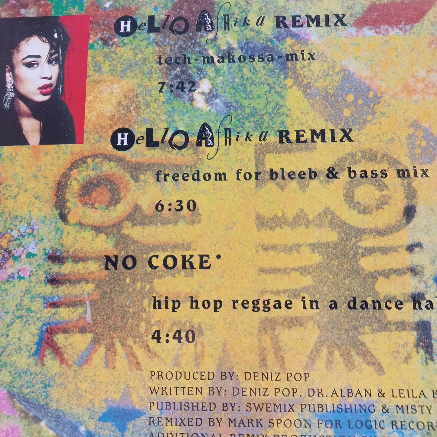 Dr. Alban Hello Africa Maxi De Epoca VG+