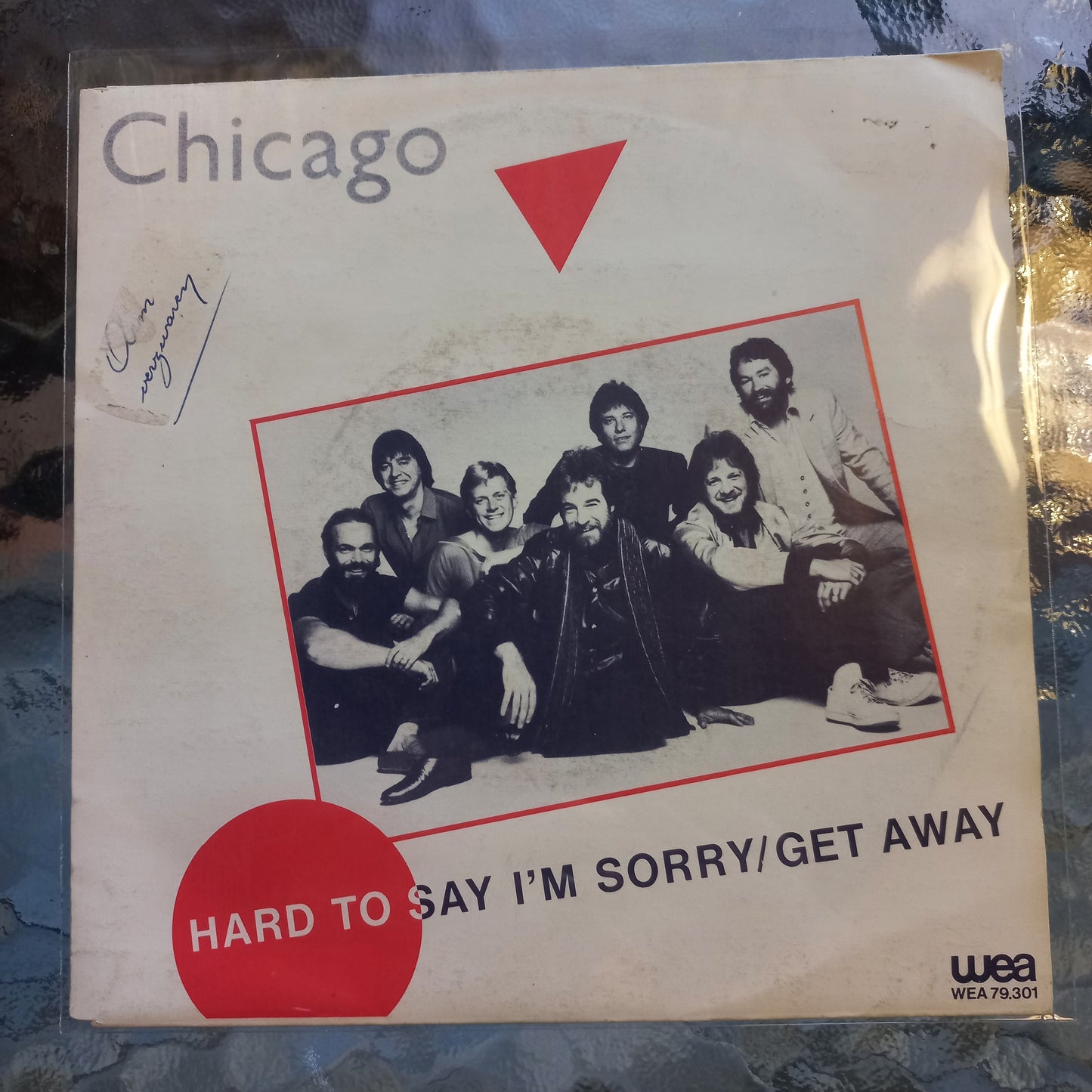 Chicago Hard to Say Im Sorry Simple 7" 2da. Mano Usado Muy Bien + VG+