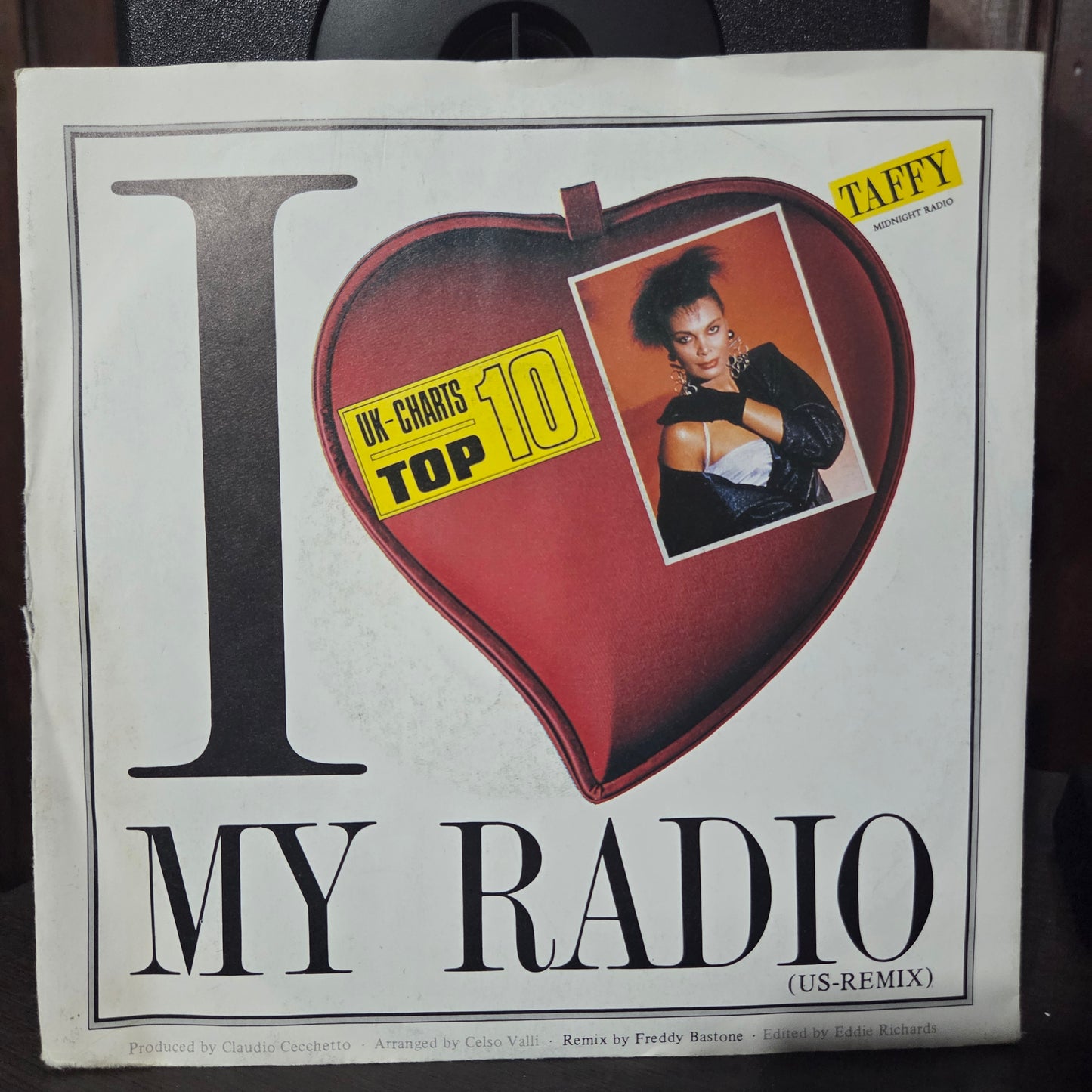 Taffy I love My Radio Simple 7" 2da. Mano VG+