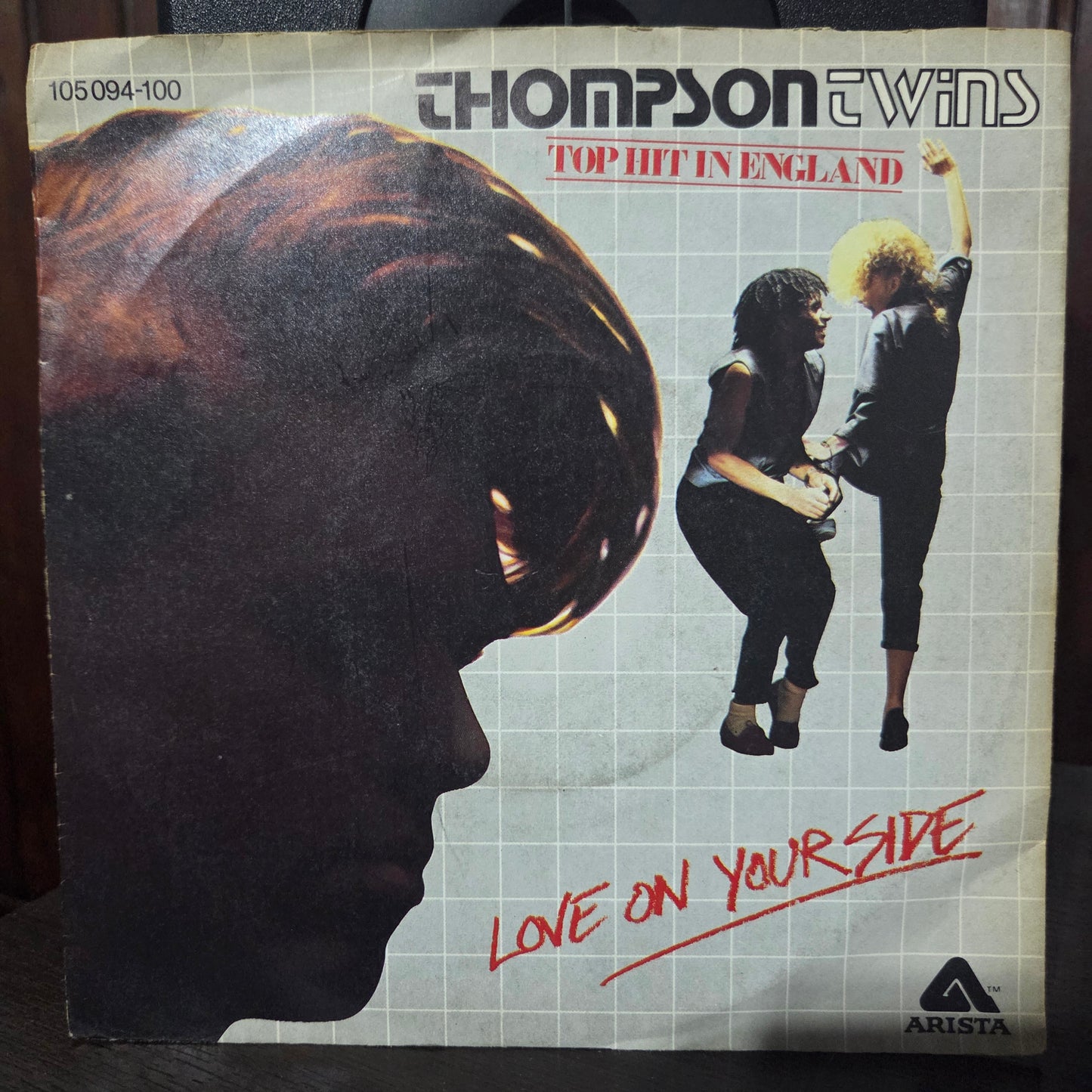 Thompson Twins Love on your Side Simple 7" 2da. Mano VG+