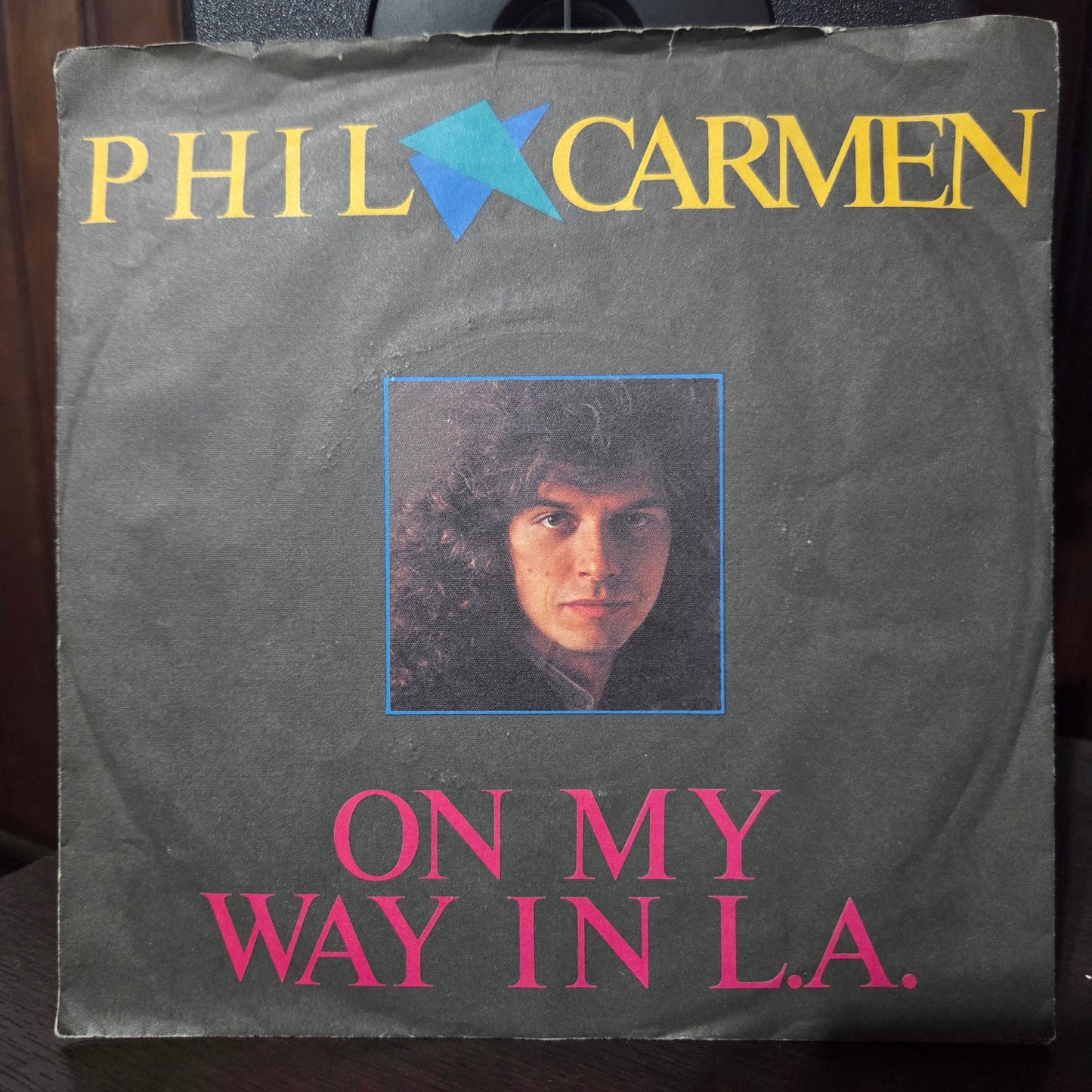 Phil Carmen On My Way to L.A. Simple 7" 2da. Mano VG+