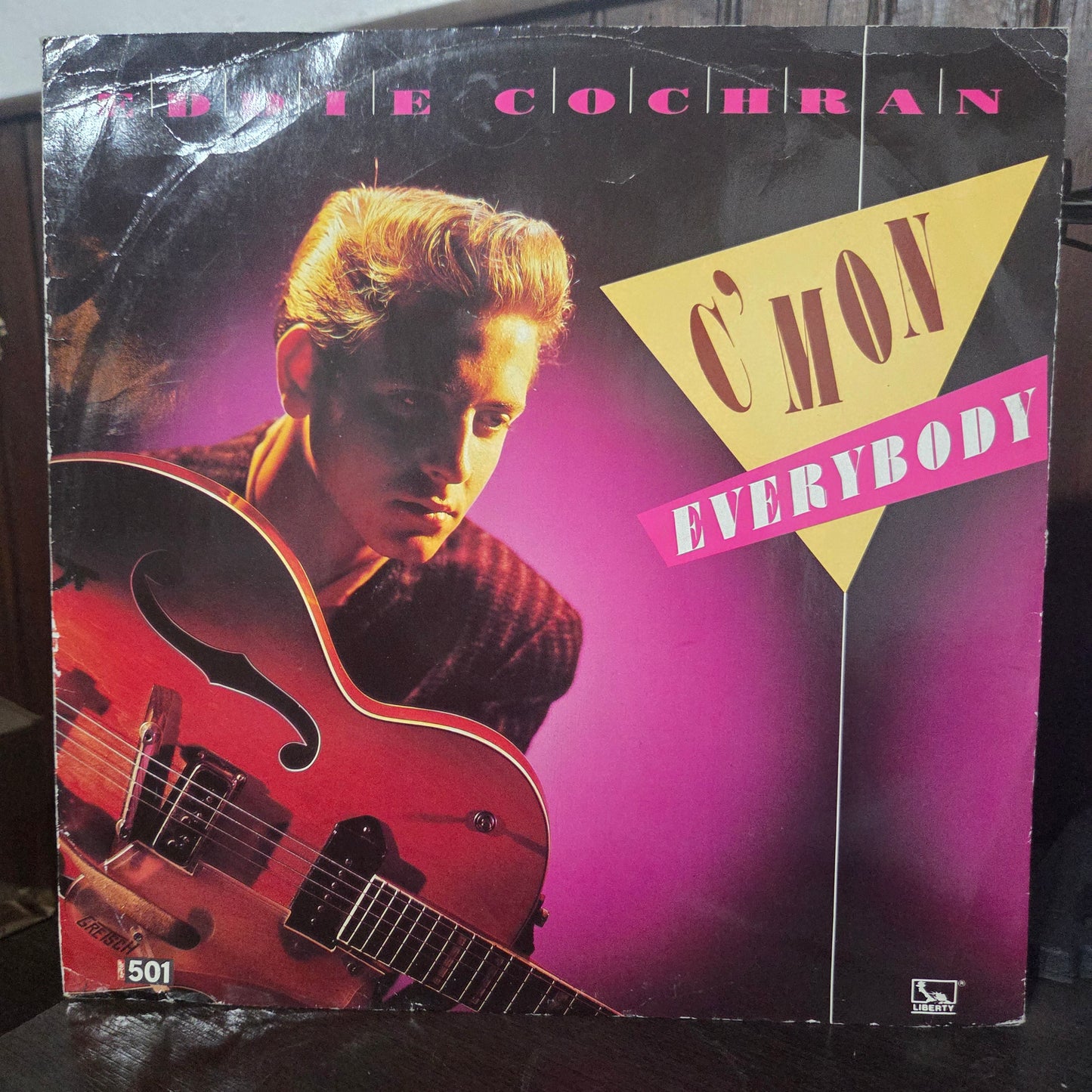 Eddie Cochran C mon Everybody Maxi De Epoca VG+