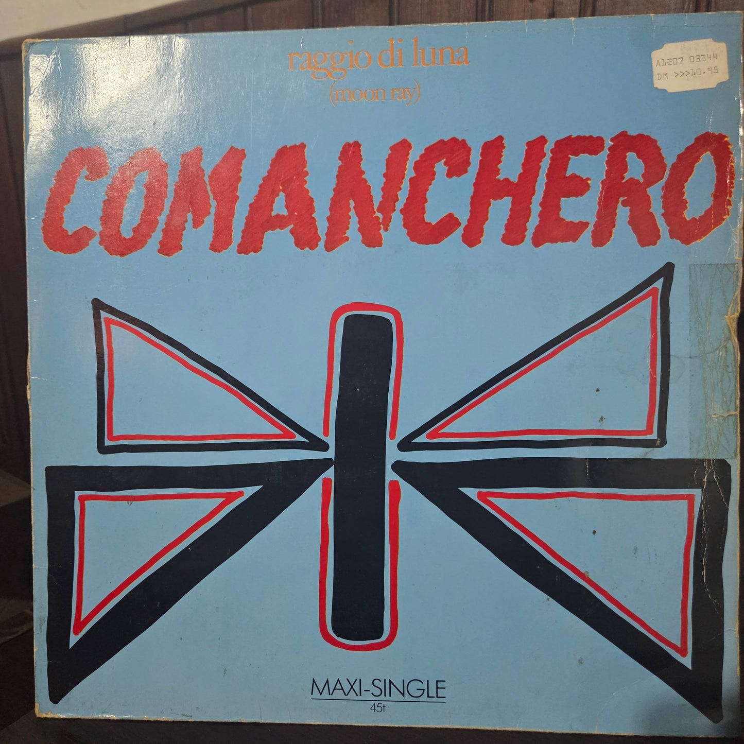 Raggio Di Luna Commanchero Maxi De Epoca VG+