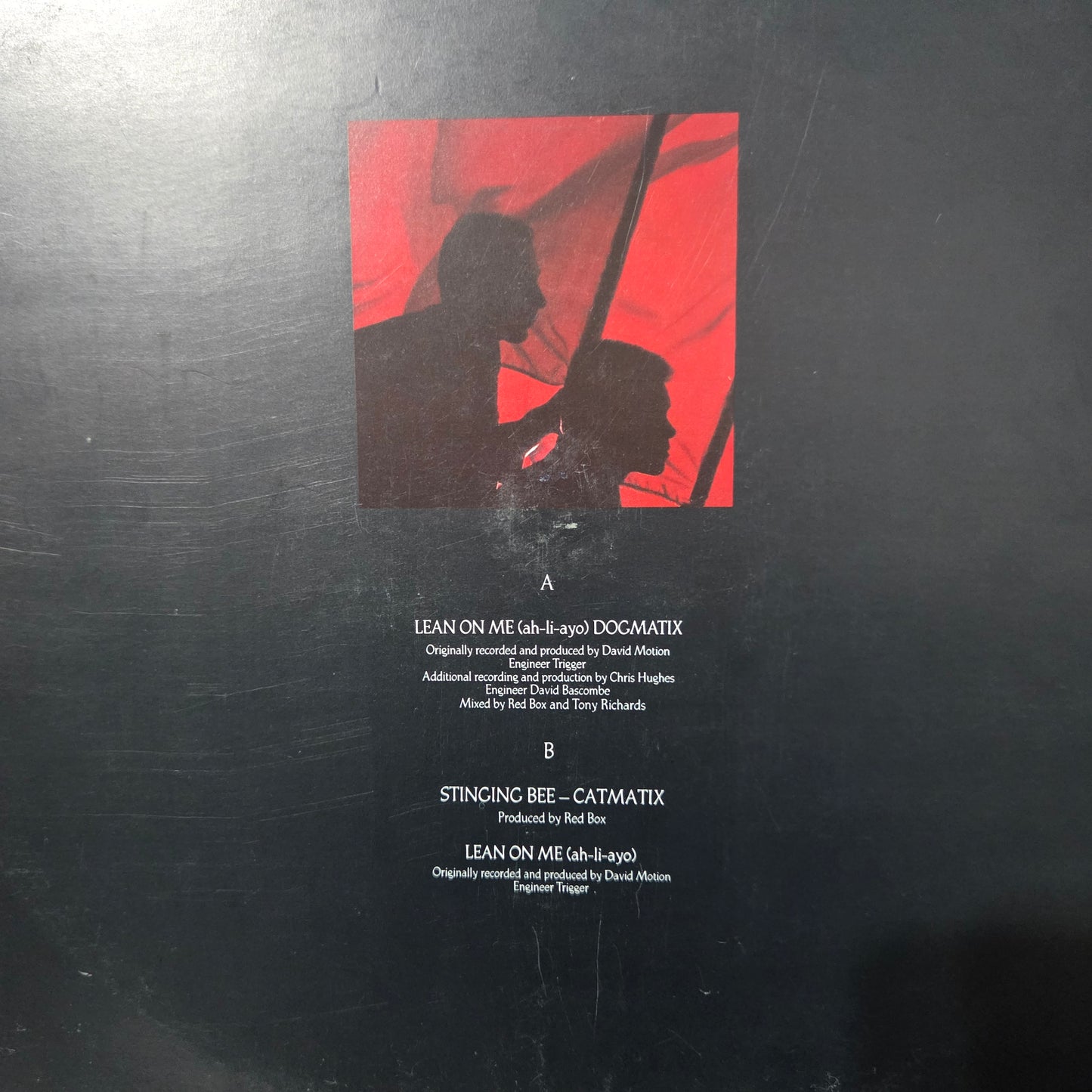 Red Box Lean on Me Maxi De Epoca VG+