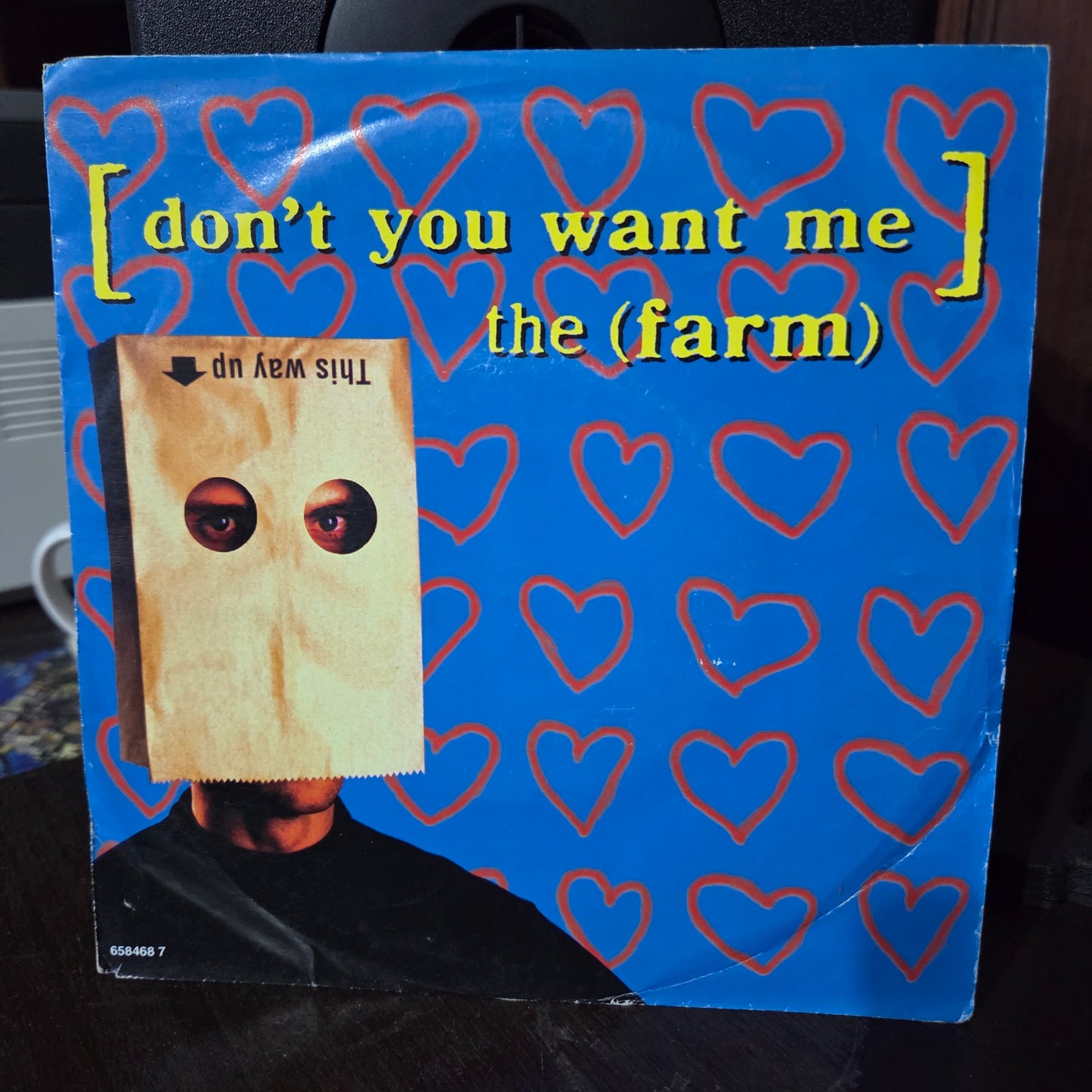 The Farm Dont you want me Simple 7" 2da. Mano VG+