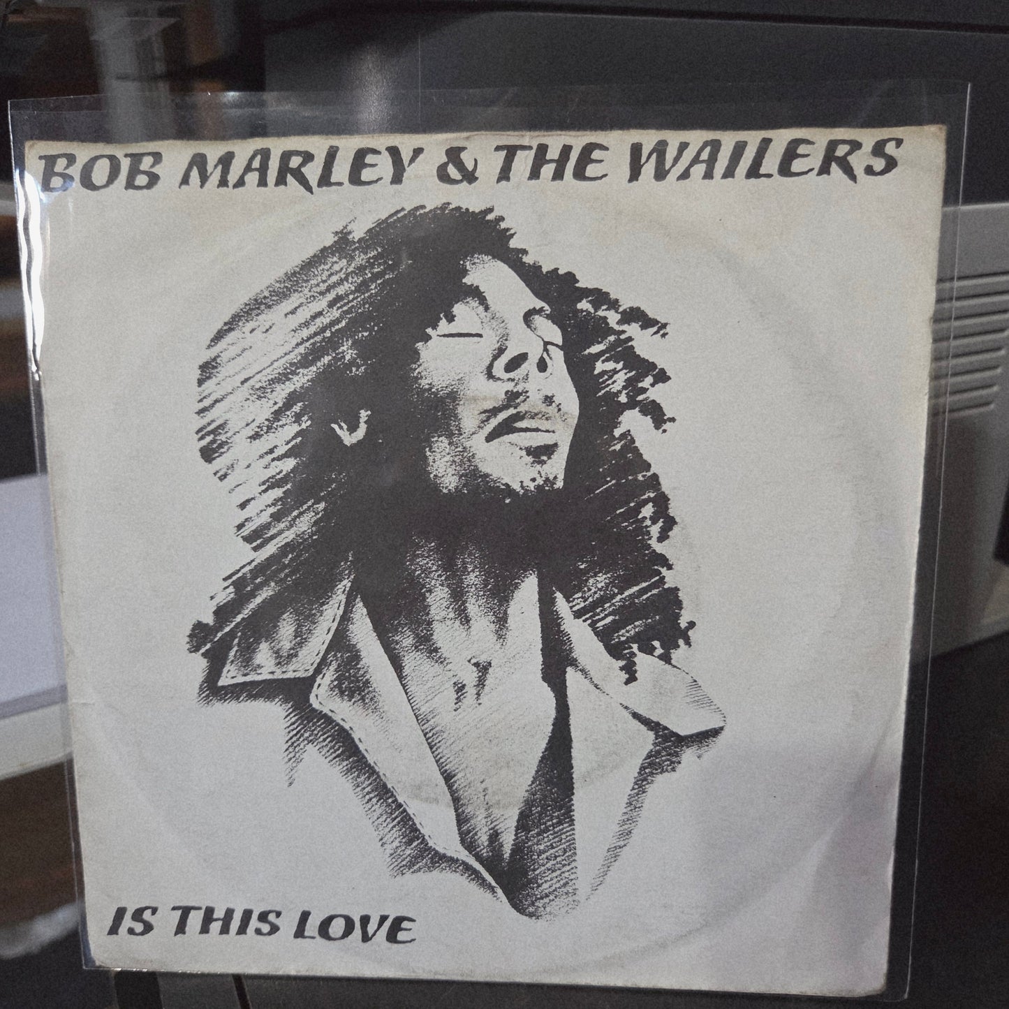 Bob Marley Is This Love Simple 7" 2da. Mano VG+