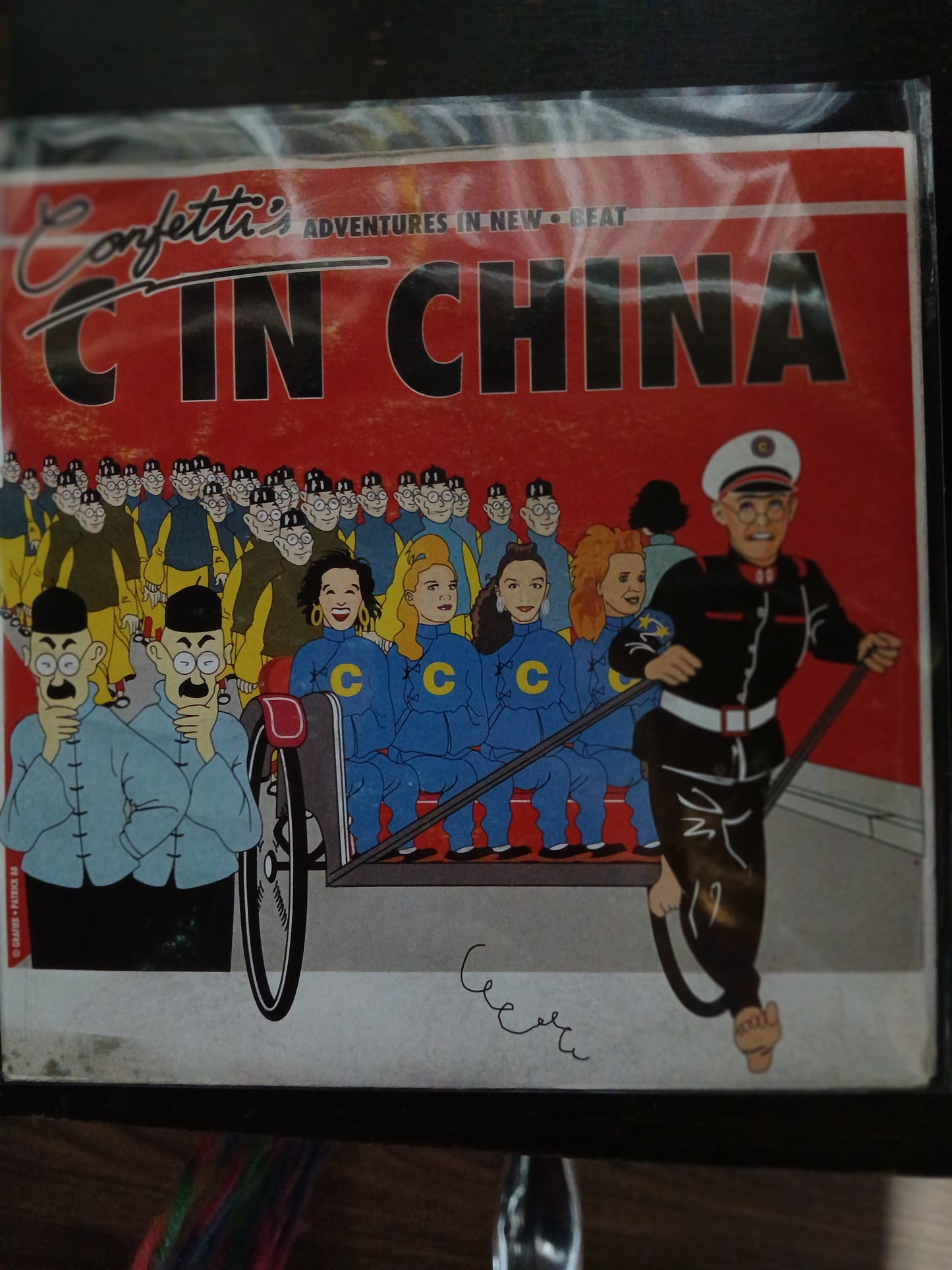 Confettis C in China Simple 7" 2da. Mano VG+