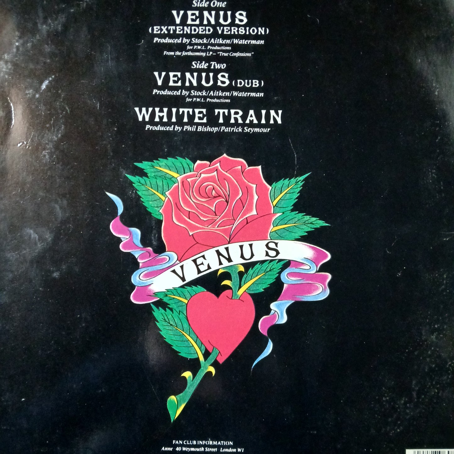 Bananarama Venus Maxi De Epoca VG+