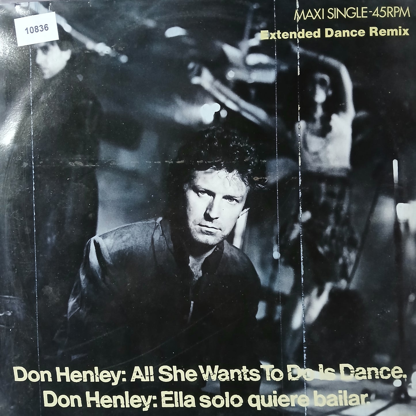 Don Henley All She Wants to do is Dance Maxi De Epoca VG+