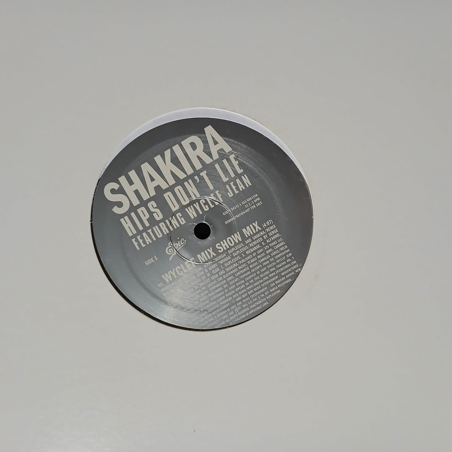 Shakira Hips Dont Lie Maxi De Epoca VG+