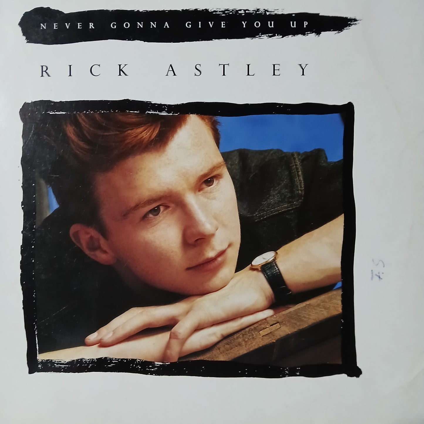 Rick Astley Never Gonna Give You Up Maxi De Epoca VG+