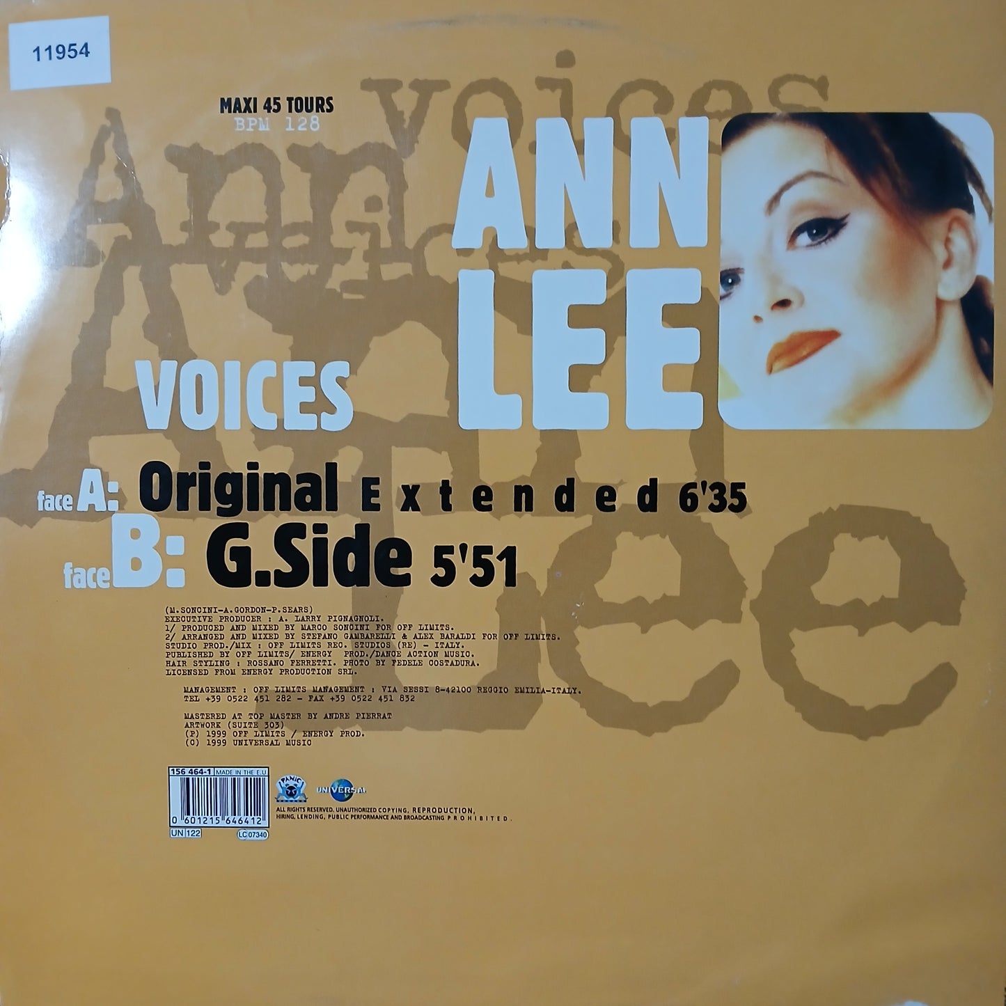 Ann Lee Voices Maxi De Epoca VG+