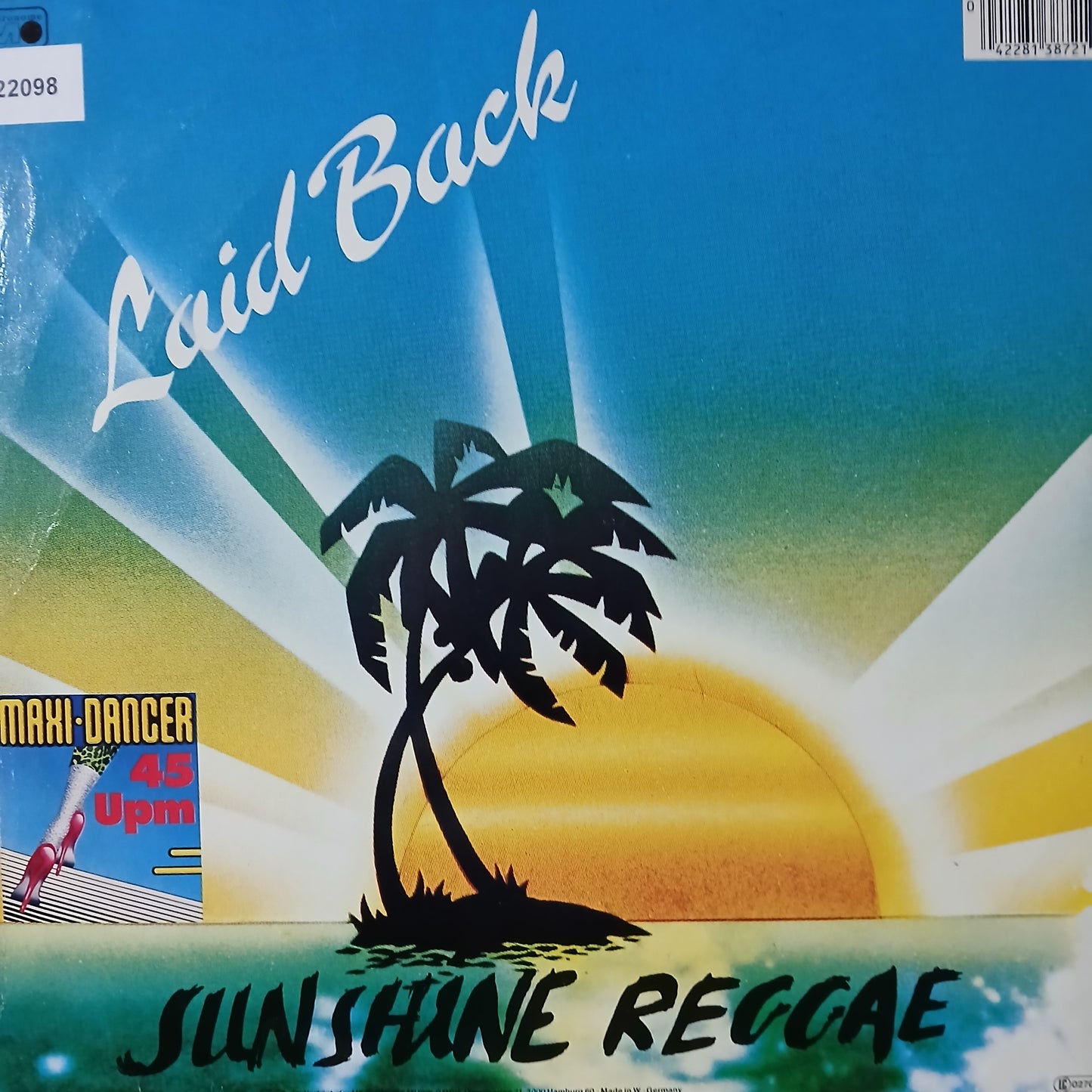 Laid Back Sunshine Reggae Maxi De Epoca VG+
