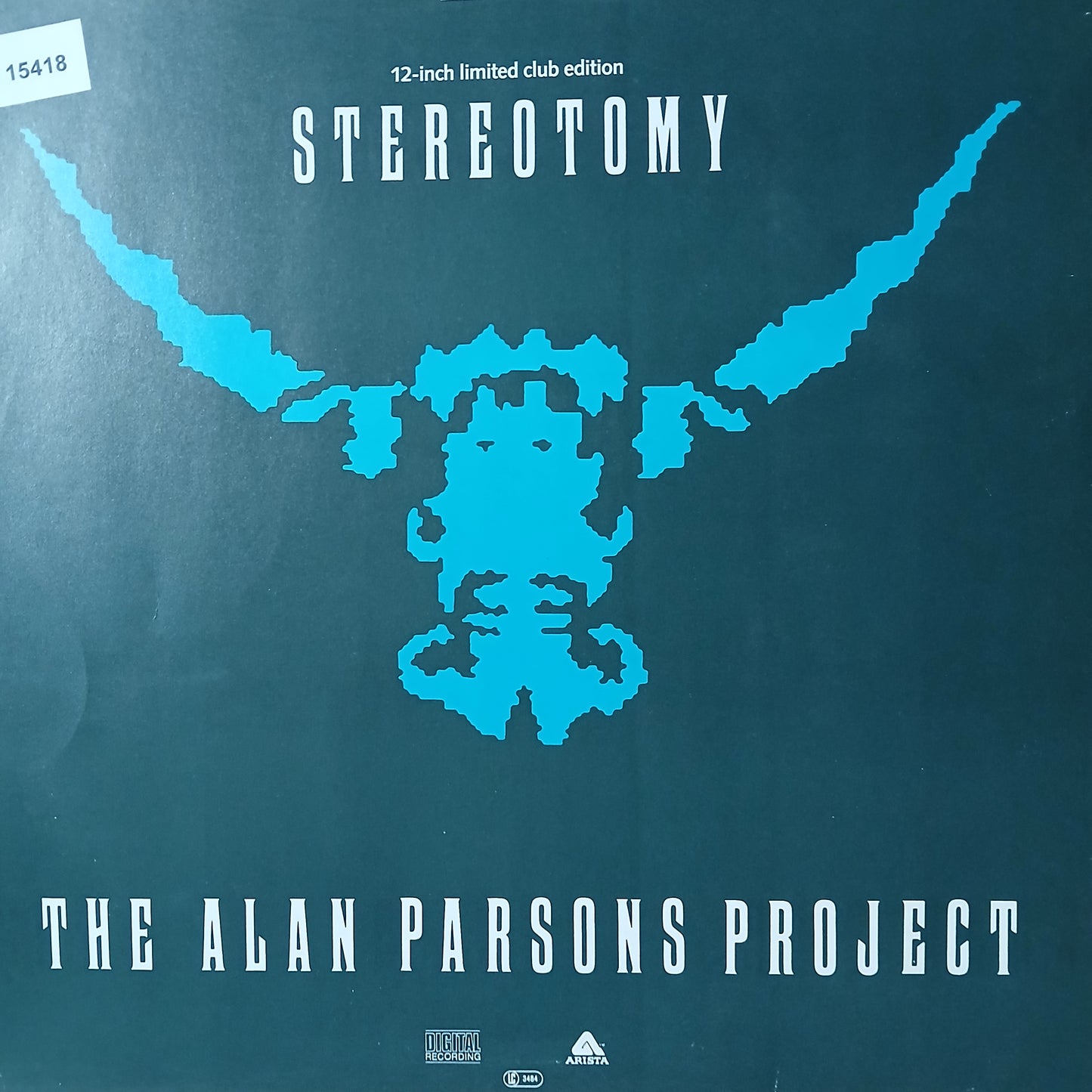 The Alan Parsons Project Stereotomy Maxi De Epoca VG+