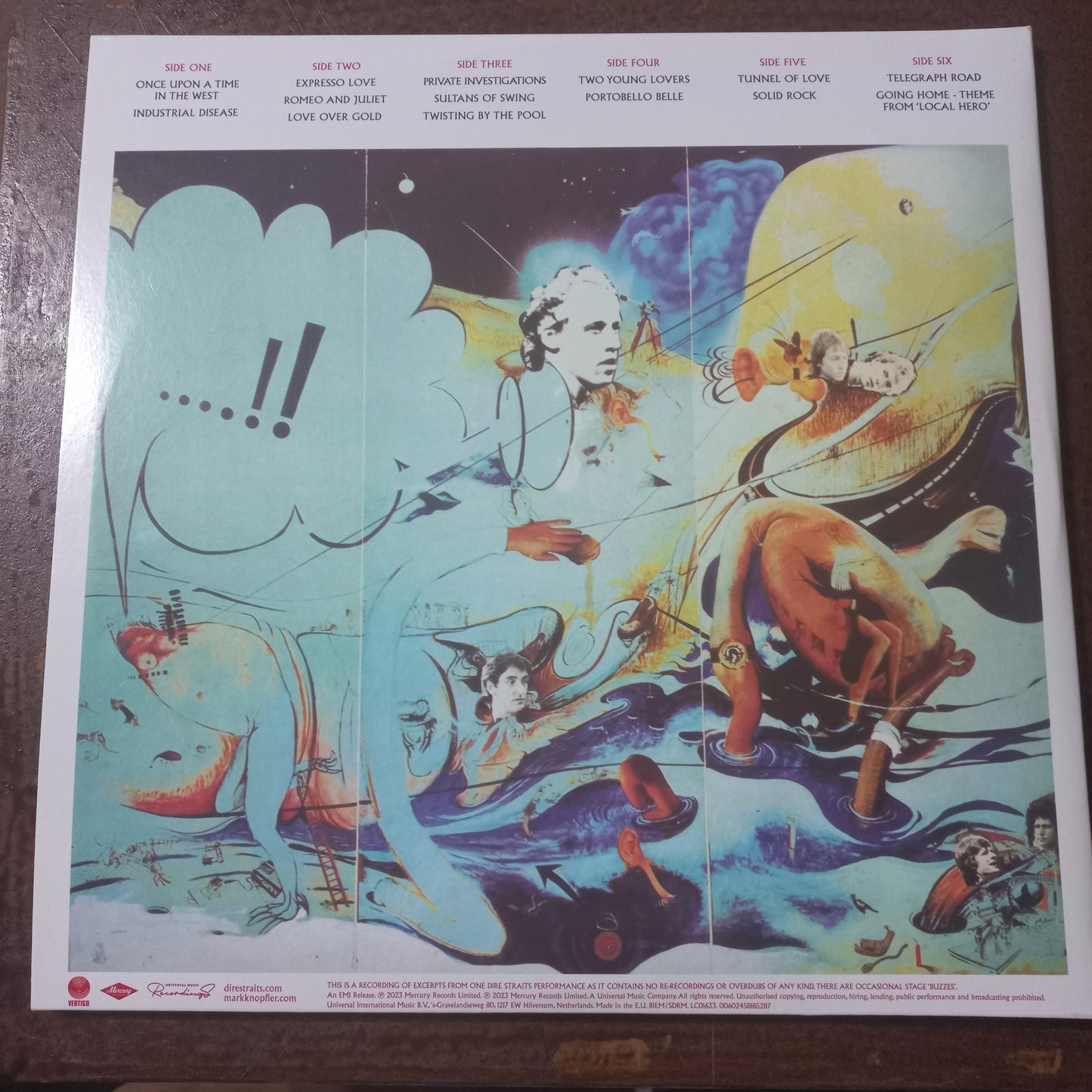 Dire Straits Alchemy LP Nuevo