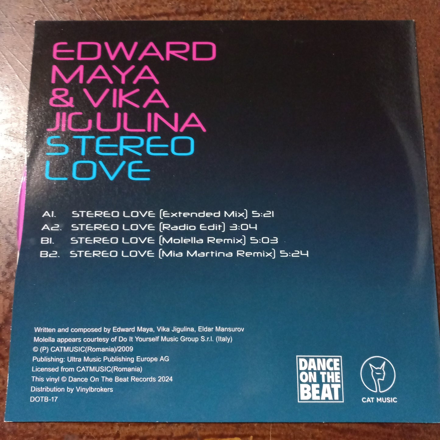 Edward Maya Stereo Love Maxi Cerrado Nuevo de Fabrica