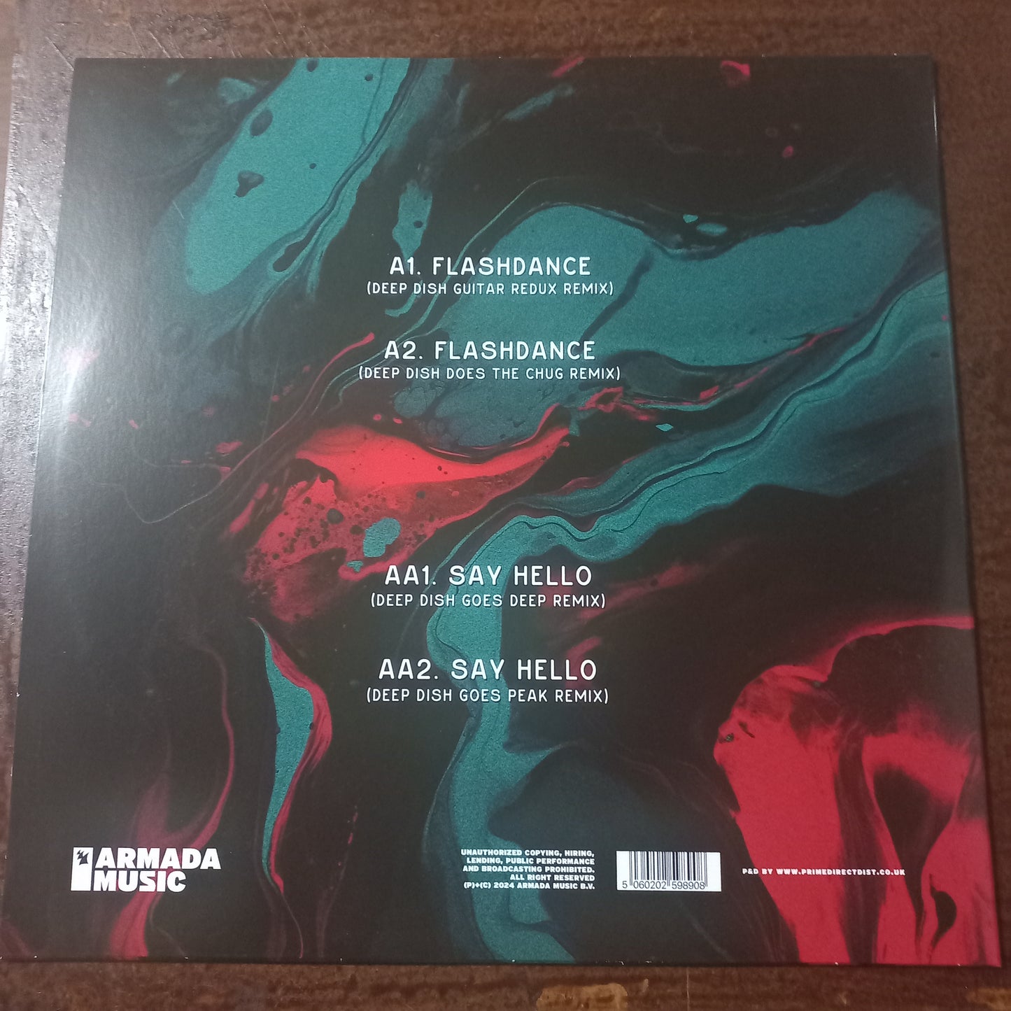 Deep Dish Flashdance / Say Hello Maxi Cerrado Nuevo de Fabrica