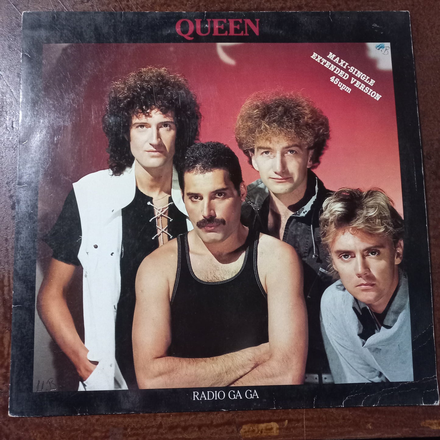 Queen Radio Gaga Maxi De Epoca VG+