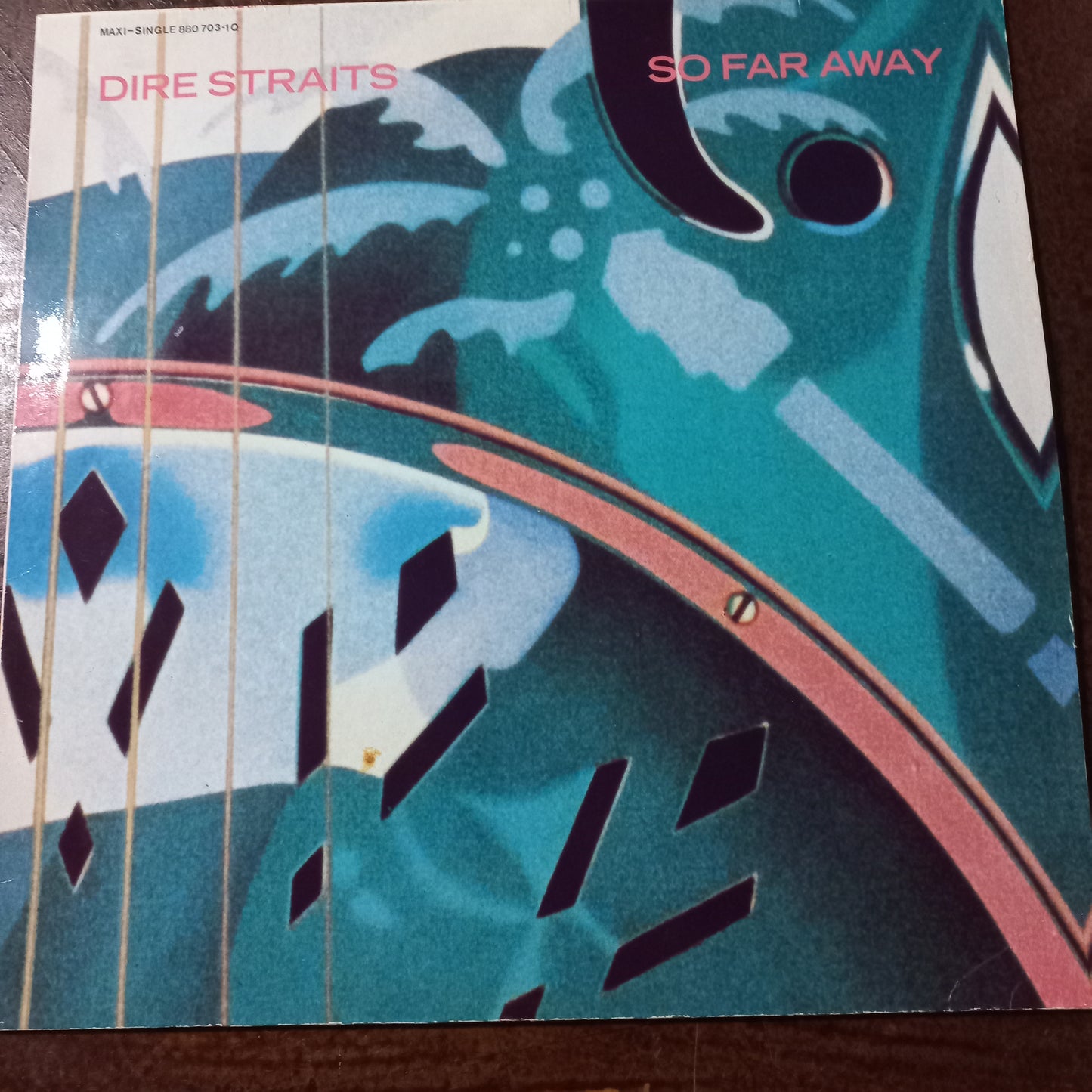 Dire Straits So Far Away Maxi De Epoca VG+