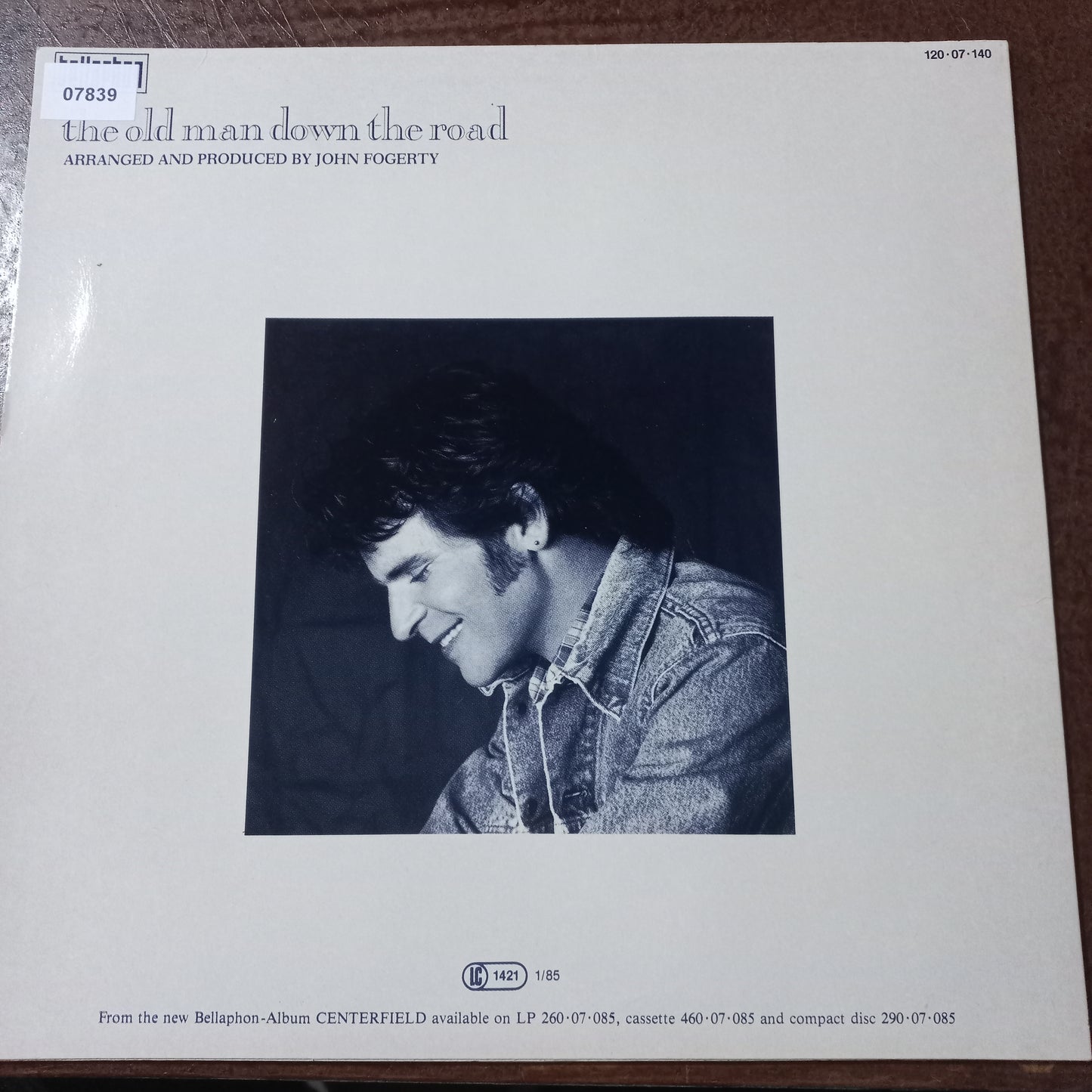 John Fogerty The Old Men Is Down The Road Maxi De Epoca VG+