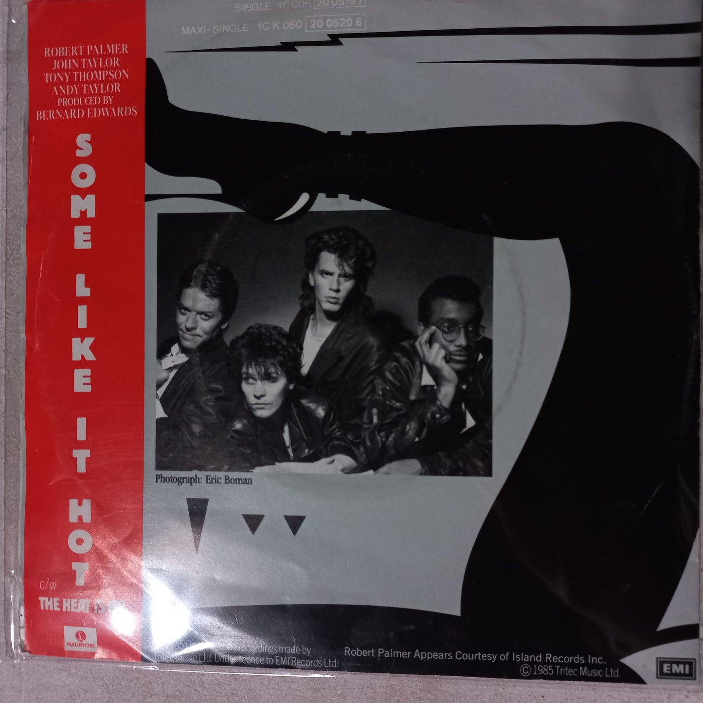 The Power Station Some Like It Hot Simple 7" 2da. Mano VG+
