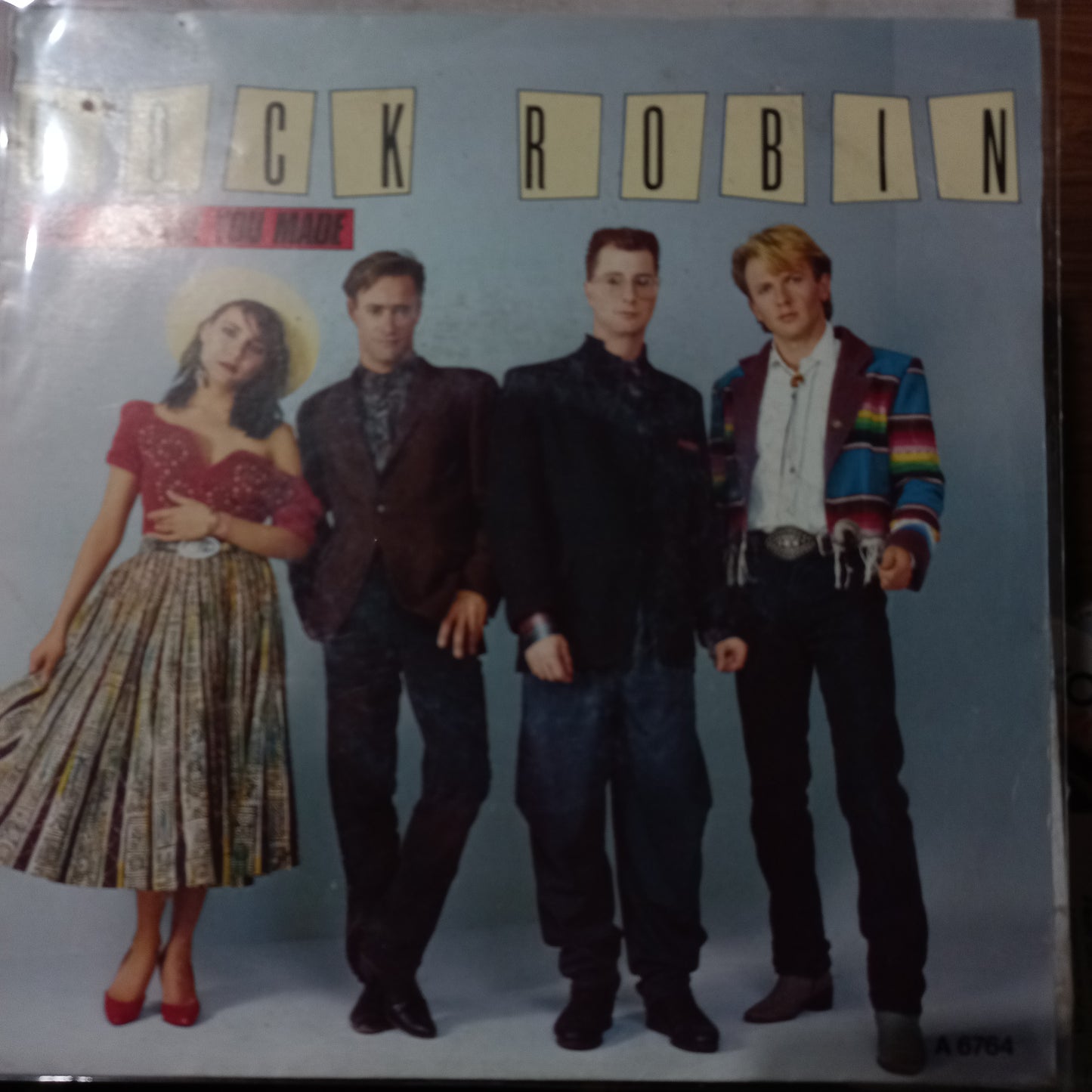 Cock Robin The Promise You Made Simple 7" 2da. Mano VG+