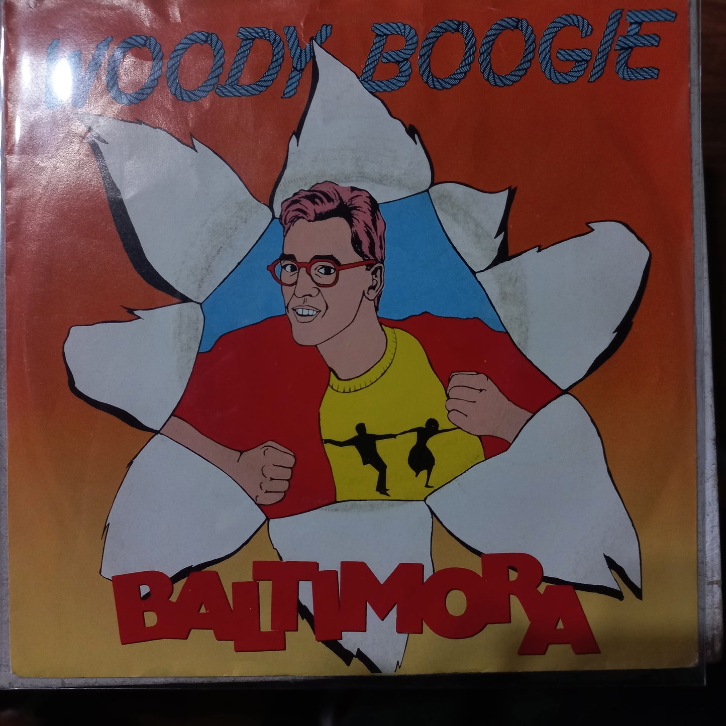 Baltimora Woodie Boogie Simple 7" Vg+ De Epoca