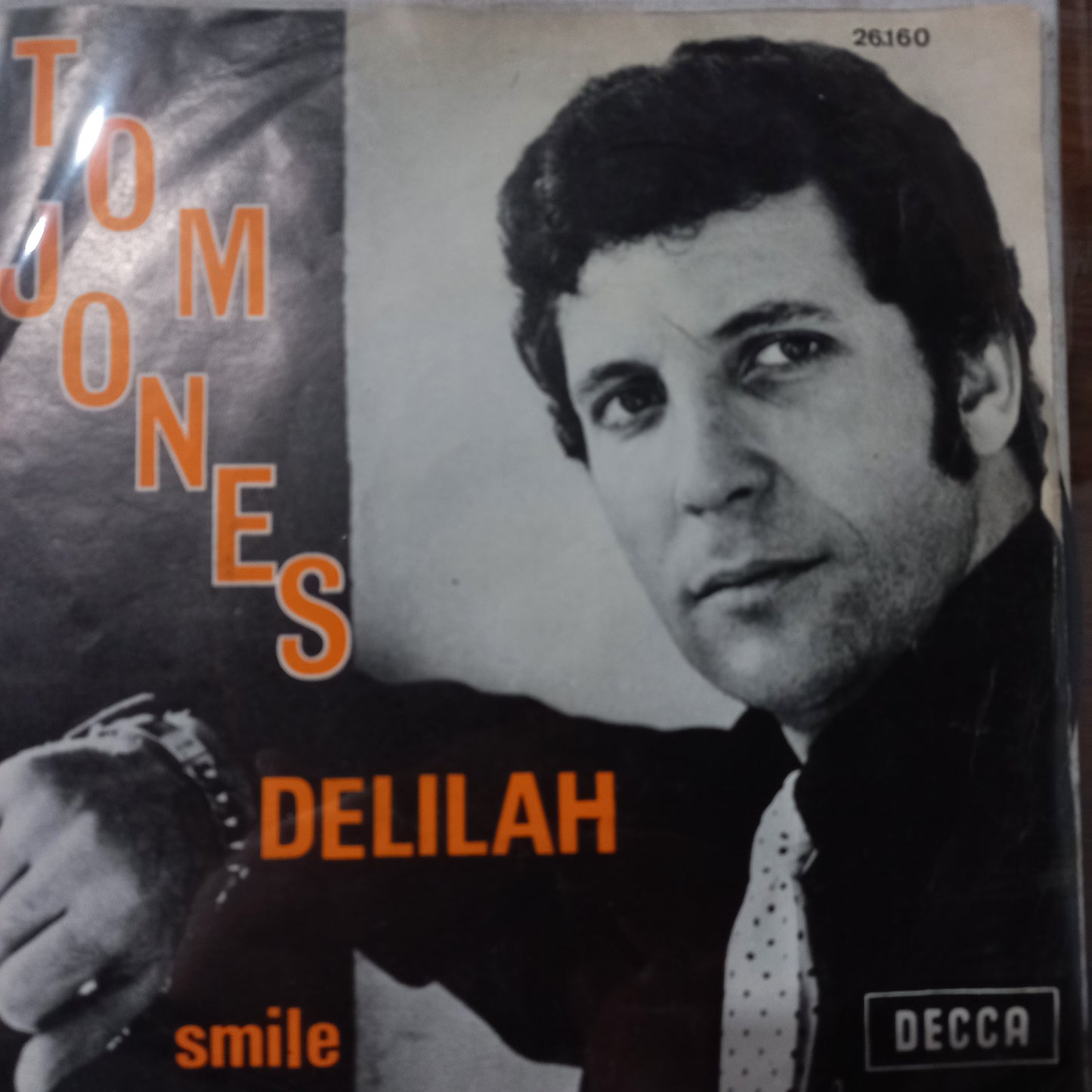 Tom Jones Delilah Simple 7" Vg+ De Epoca