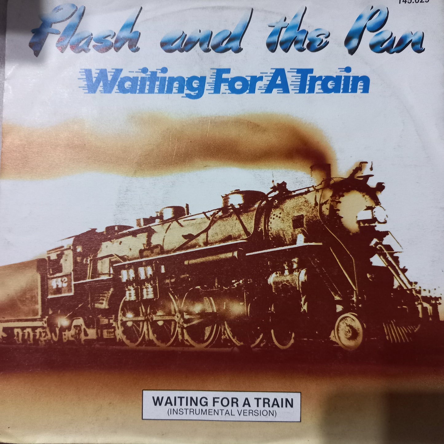 Flash and the Pan Waiting for a Train Simple 7" 2da. Mano VG+