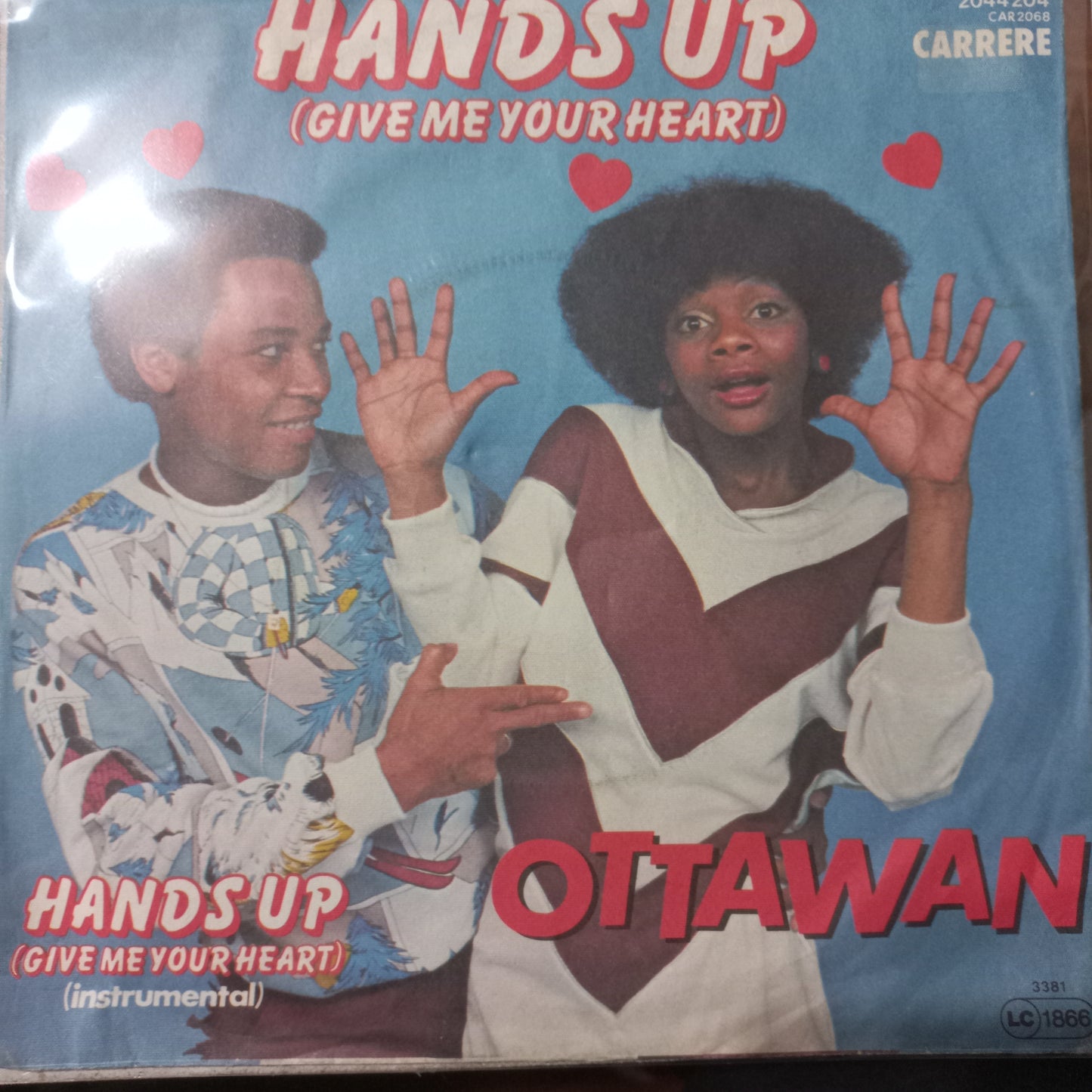 Ottawan Hands Up Simple 7" 2da. Mano VG+