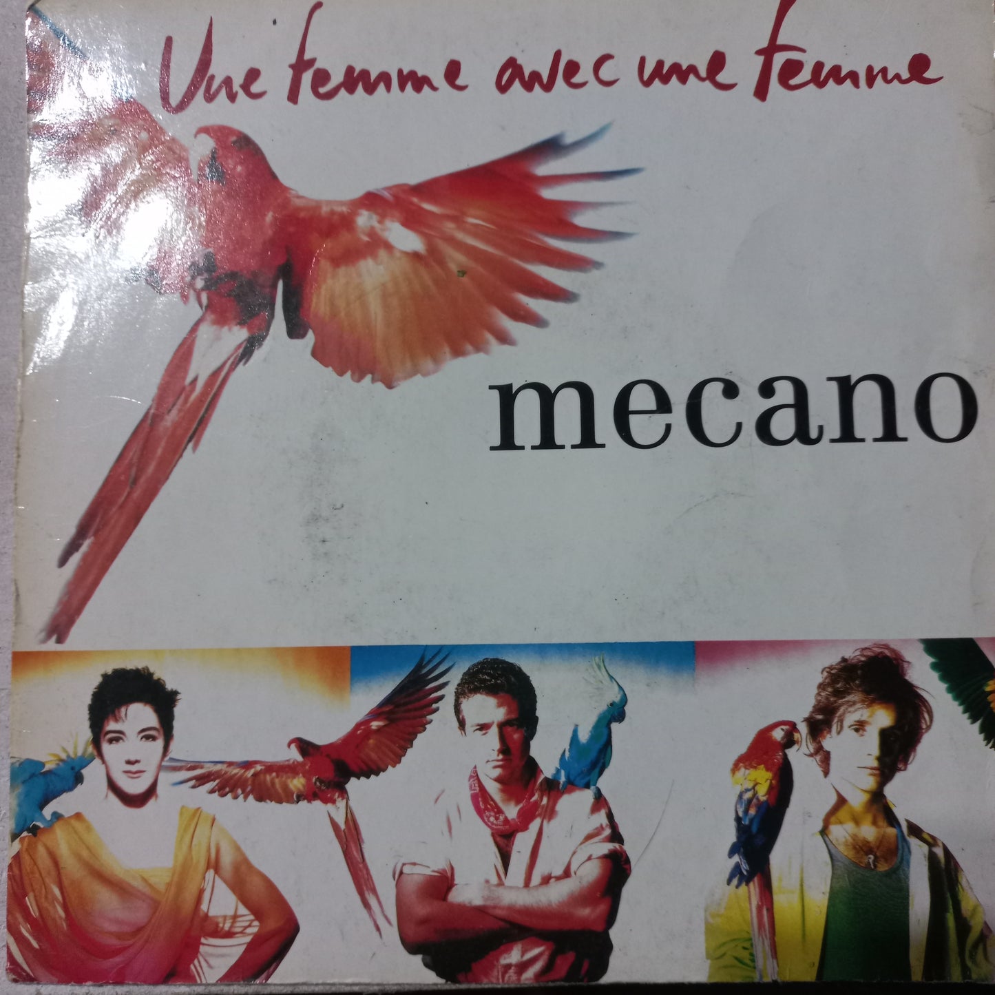 Mecano Mujer contra Mujer Simple 7" 2da. Mano VG+