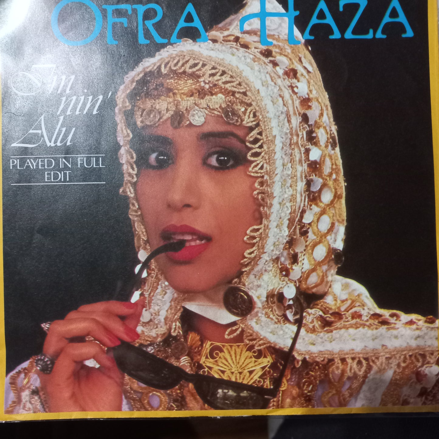 Ofra Haza Im Nin Alu Simple 7" De Epoca VG+