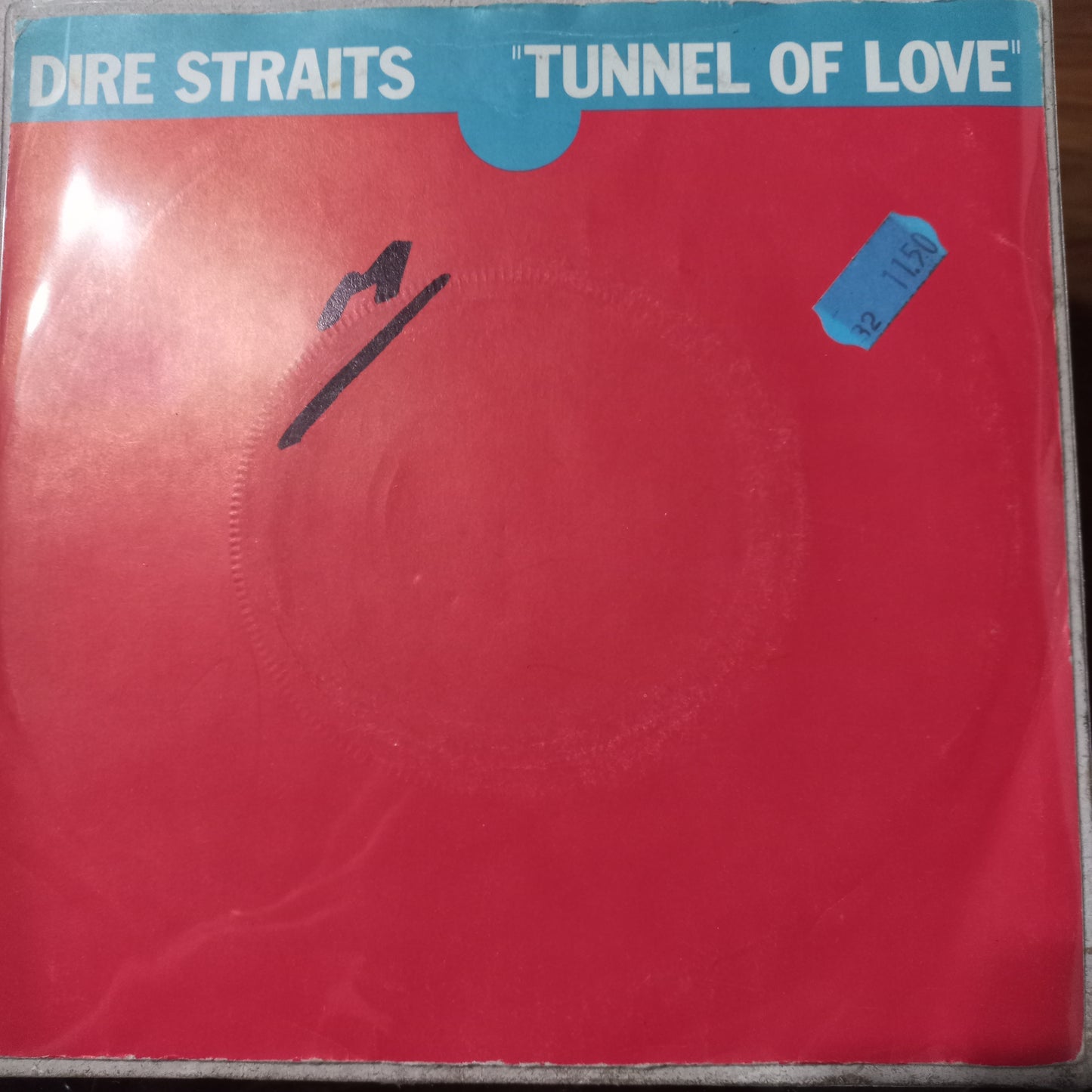 Dire Straits Tunnel Of Love Simple 7" Vg+ De Epoca