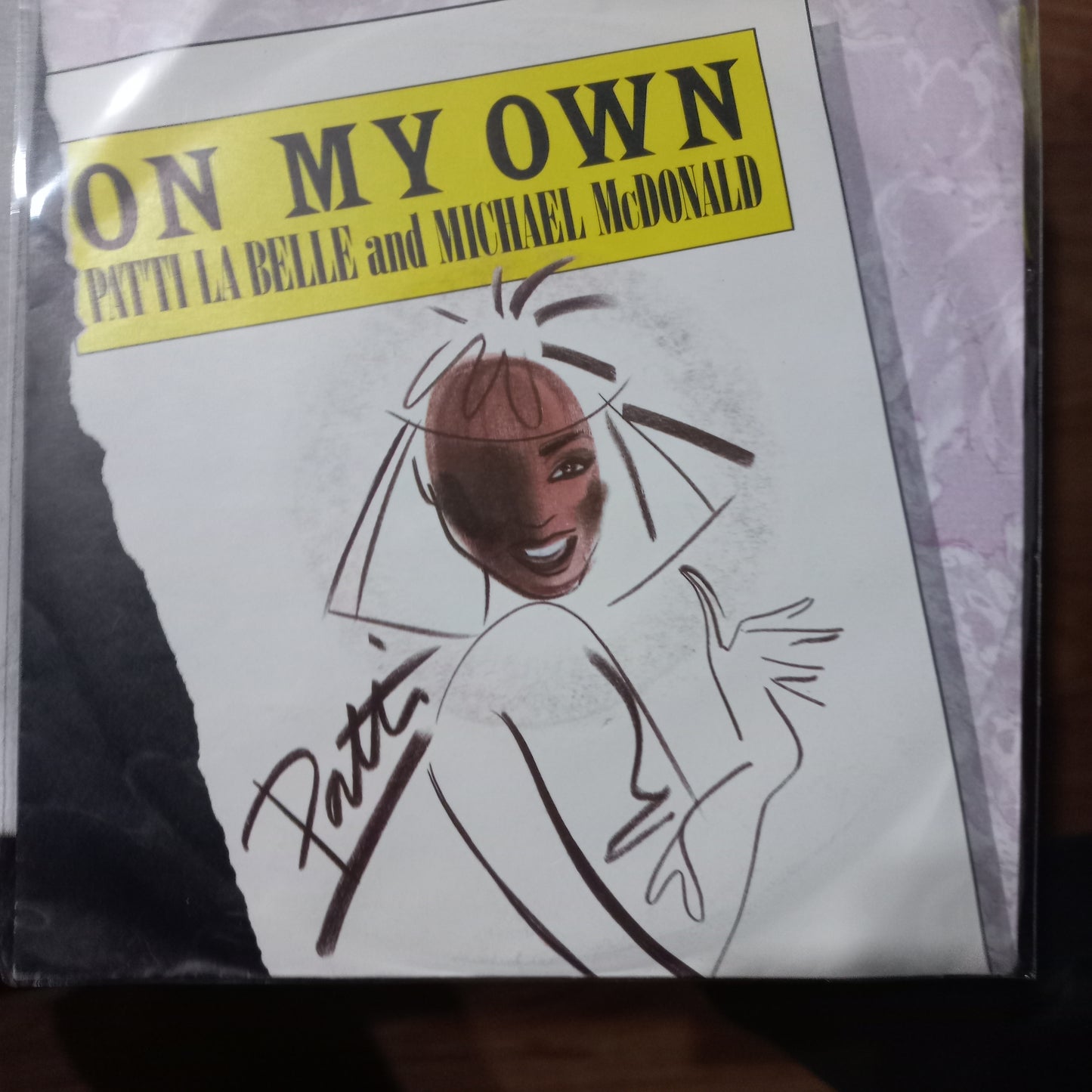 Patti La Belle On My Own Simple 7" 2da. Mano VG+
