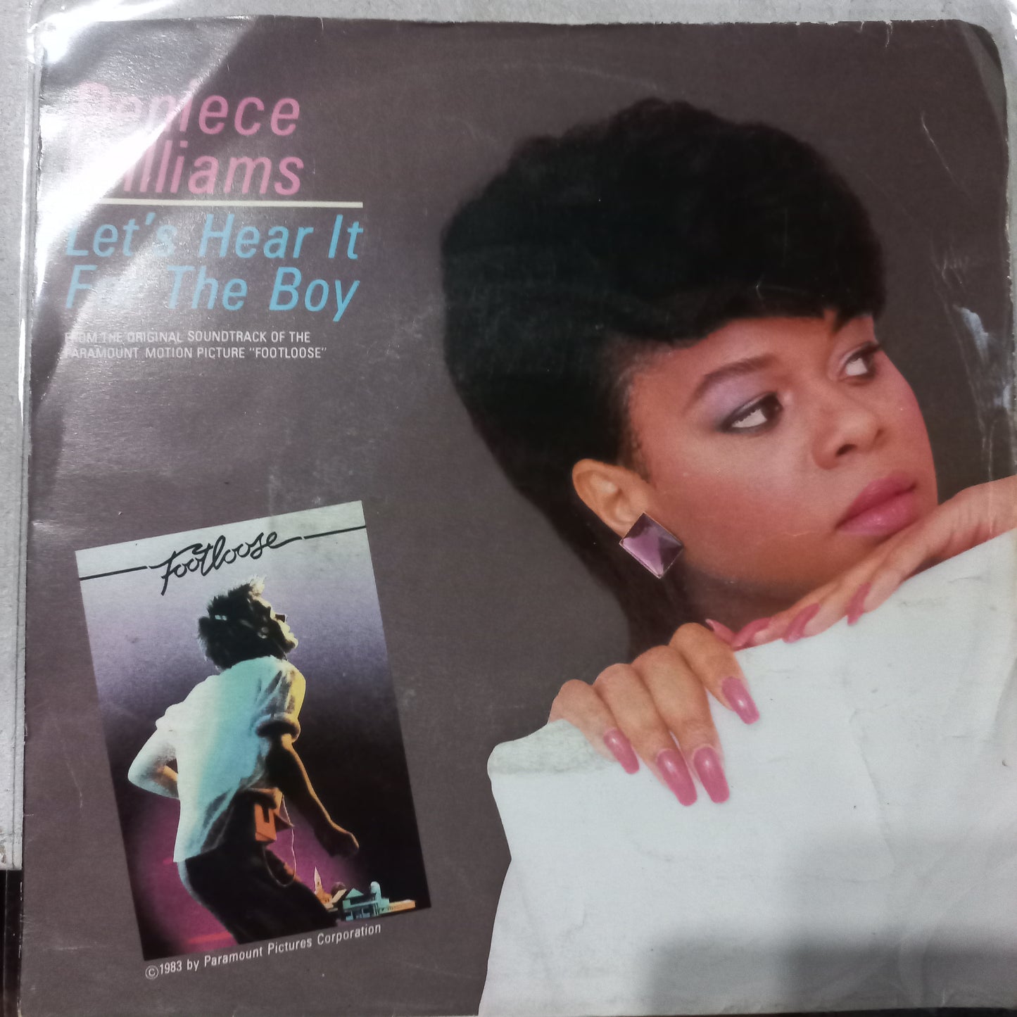 Denice Williams Lets Hear it for the Boy Simple 7" 2da. Mano VG+