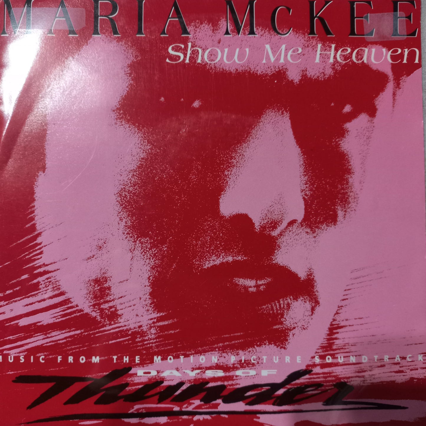 Maria Mckee Show me Heaven Simple 7" 2da. Mano VG+