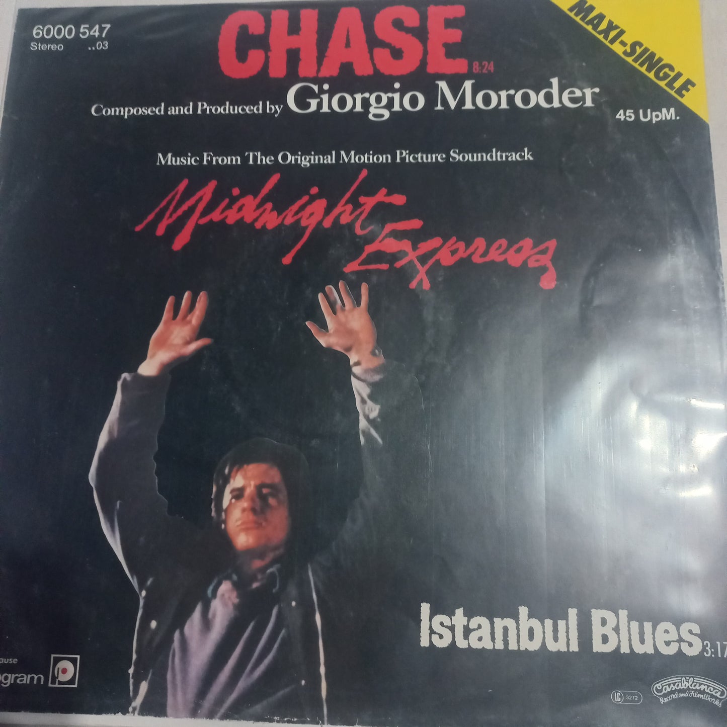 Giorgio Moroder The Chase Maxi de Epoca VG +