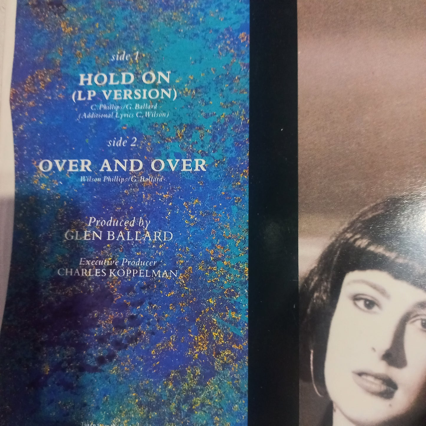 Wilson Philips Hold ON Maxi de Epoca VG +