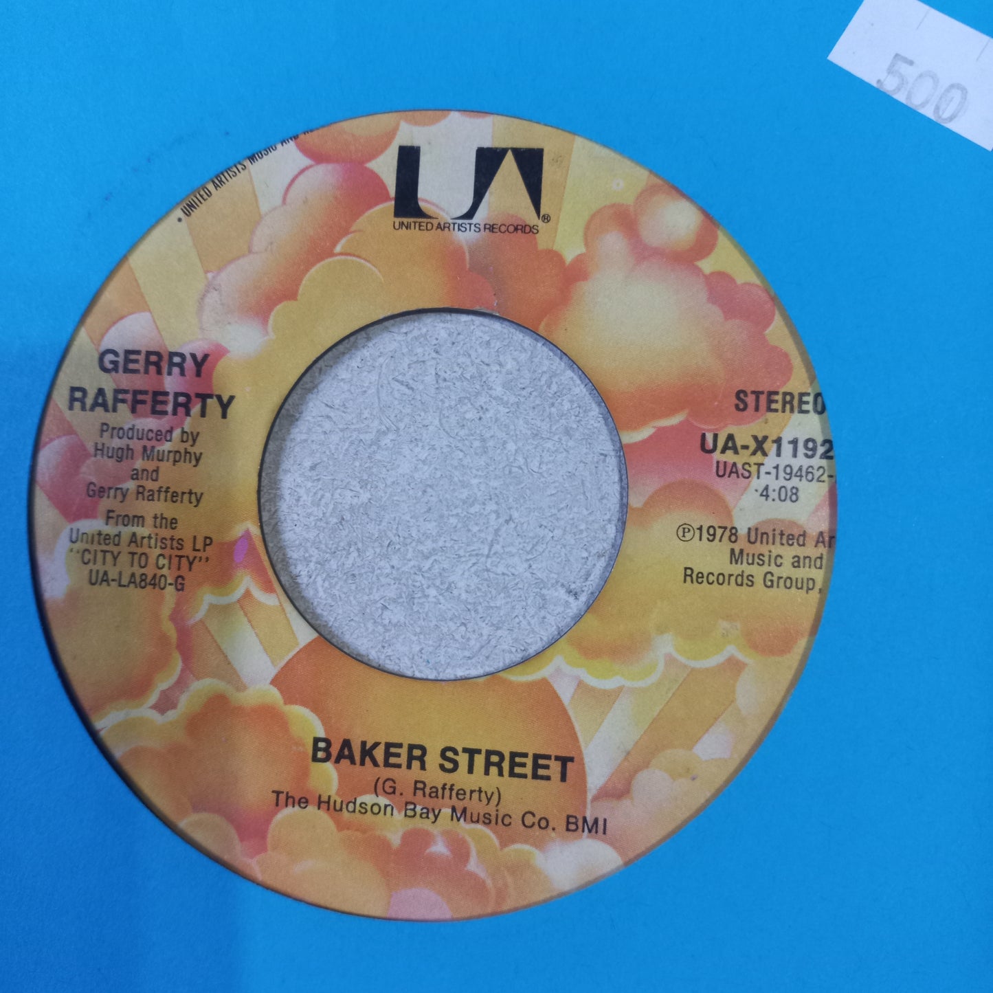 Gerry Raferty Baker Street Simple 7" Vg+ De Epoca